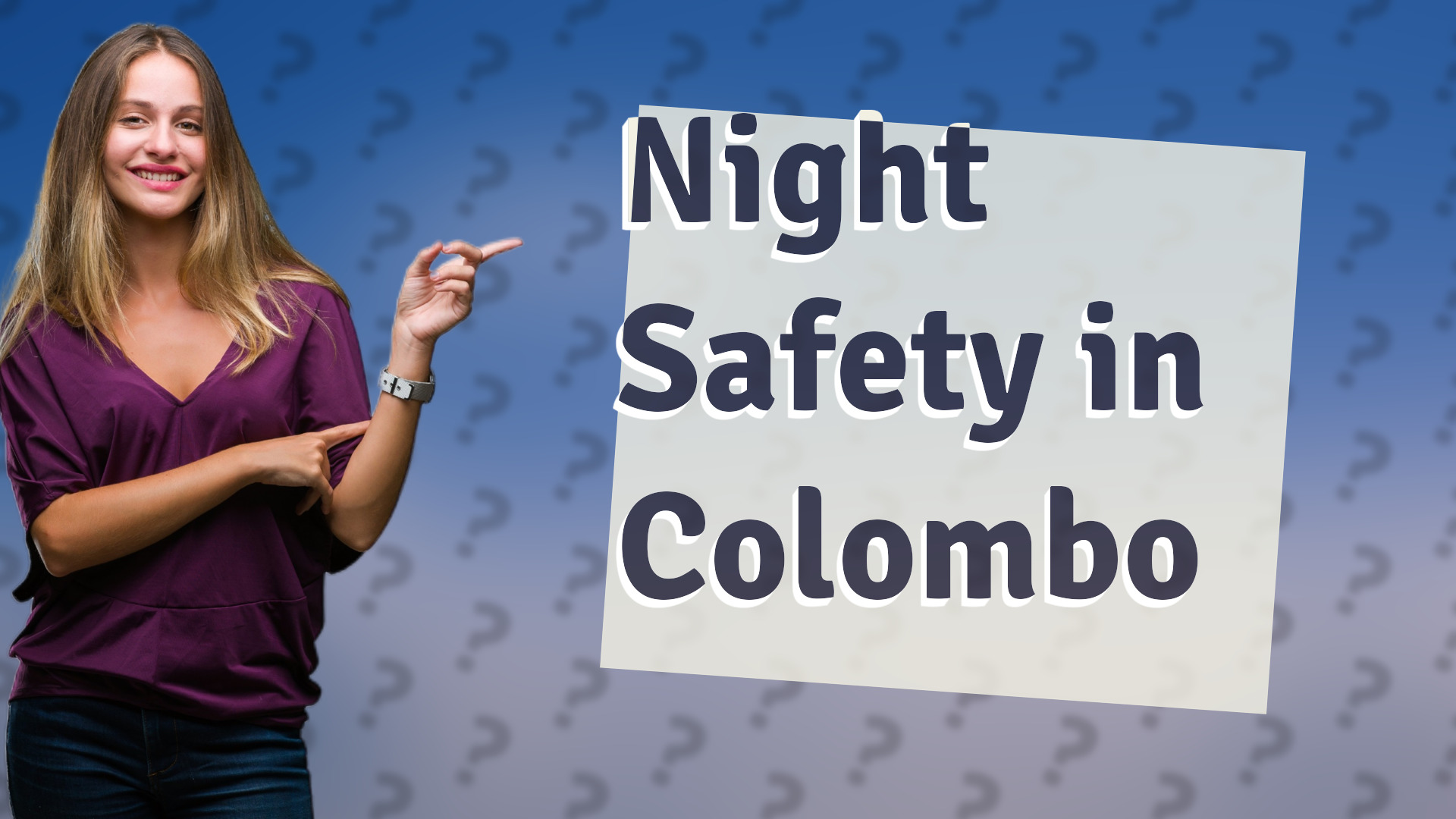 Night Safety in Colombo