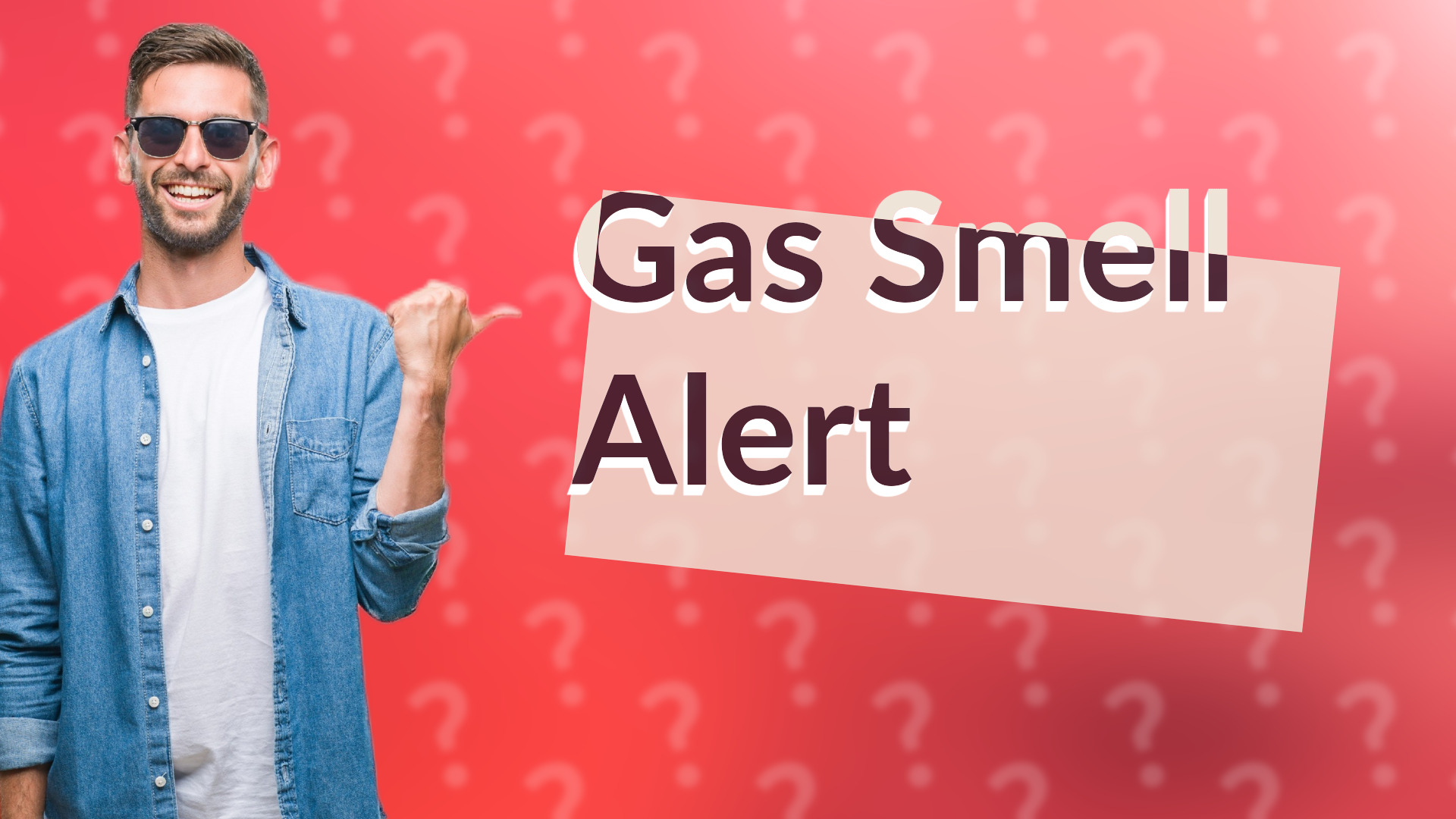 Gas Smell Alert