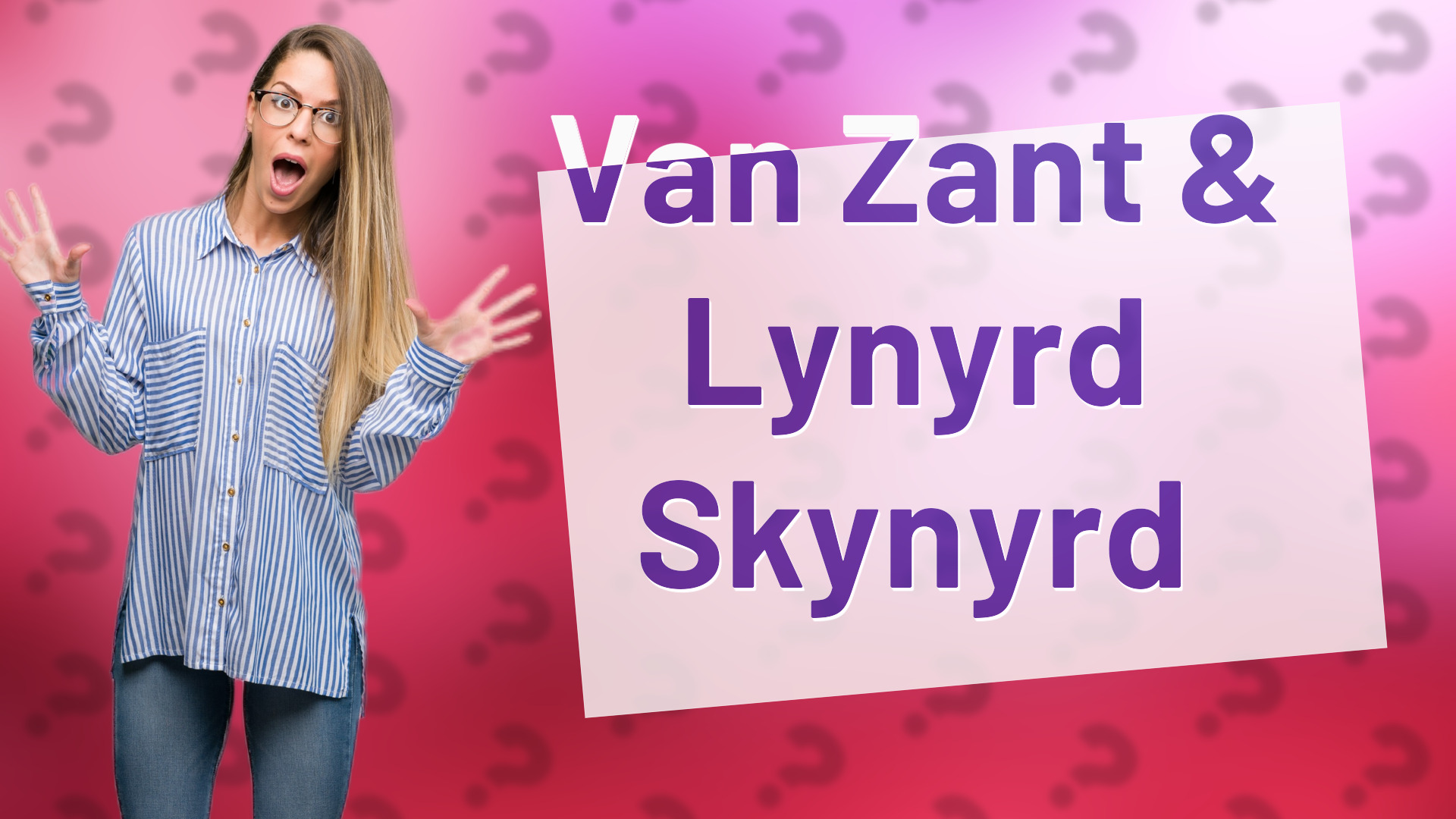 Van Zant & Lynyrd Skynyrd