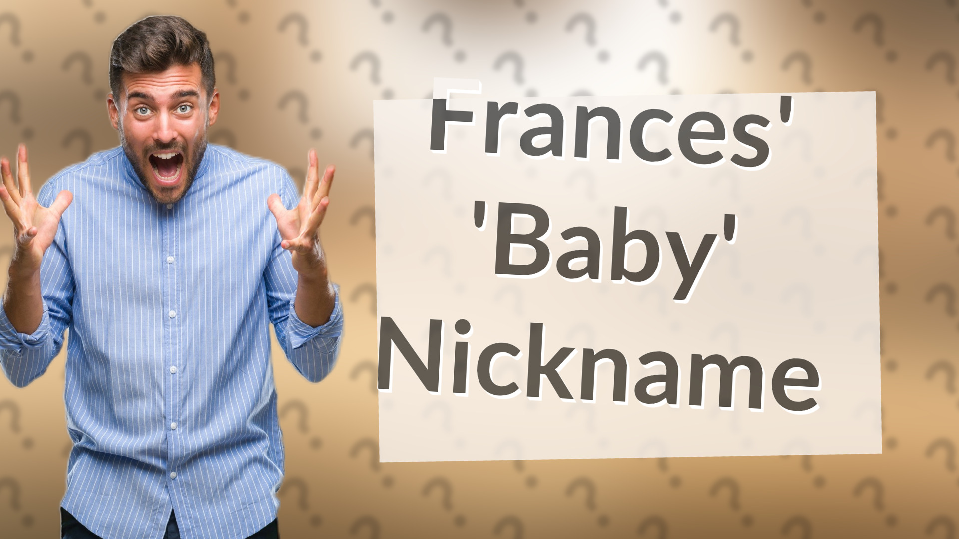 Frances' 'Baby' Nickname