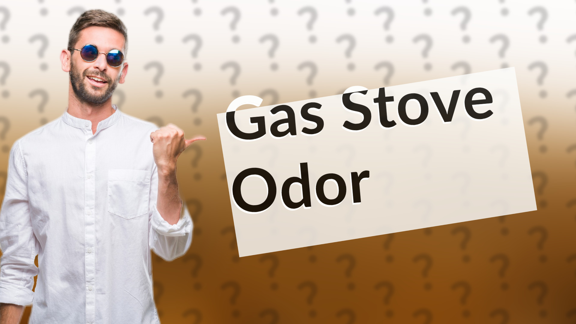 Gas Stove Odor