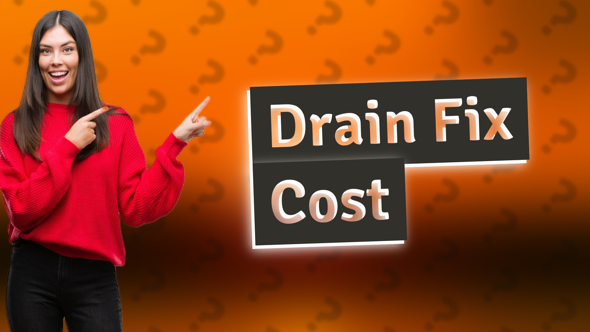 Drain Fix Cost