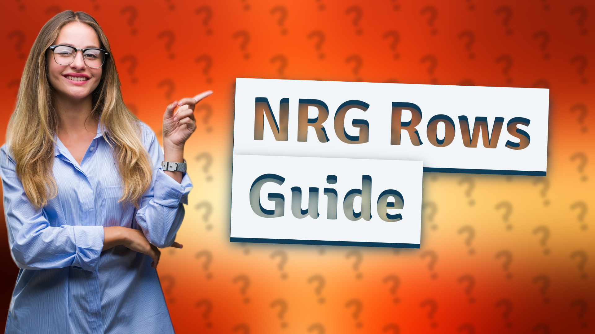 NRG Rows Guide