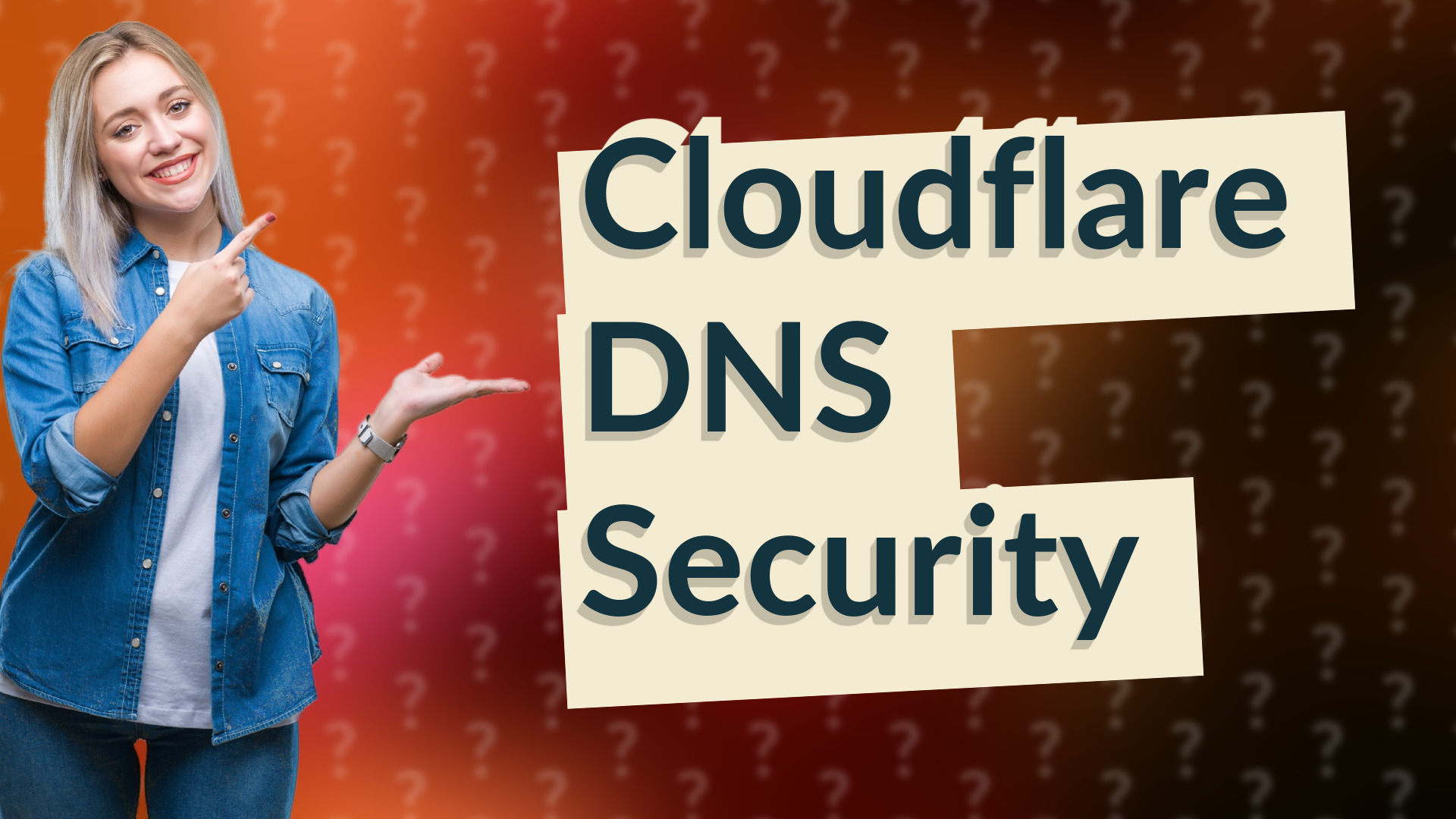 Cloudflare DNS Security