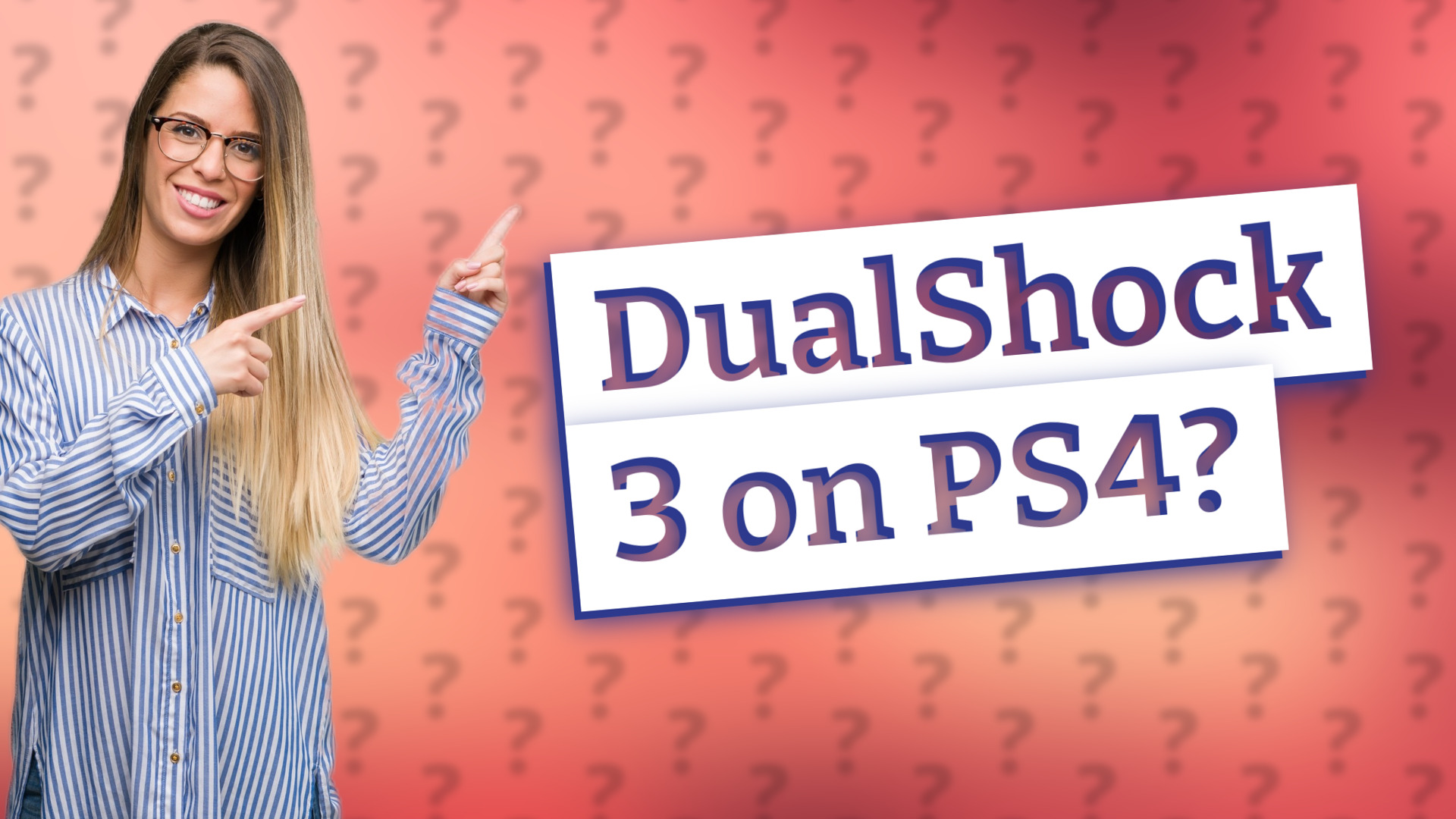 DualShock 3 on PS4?