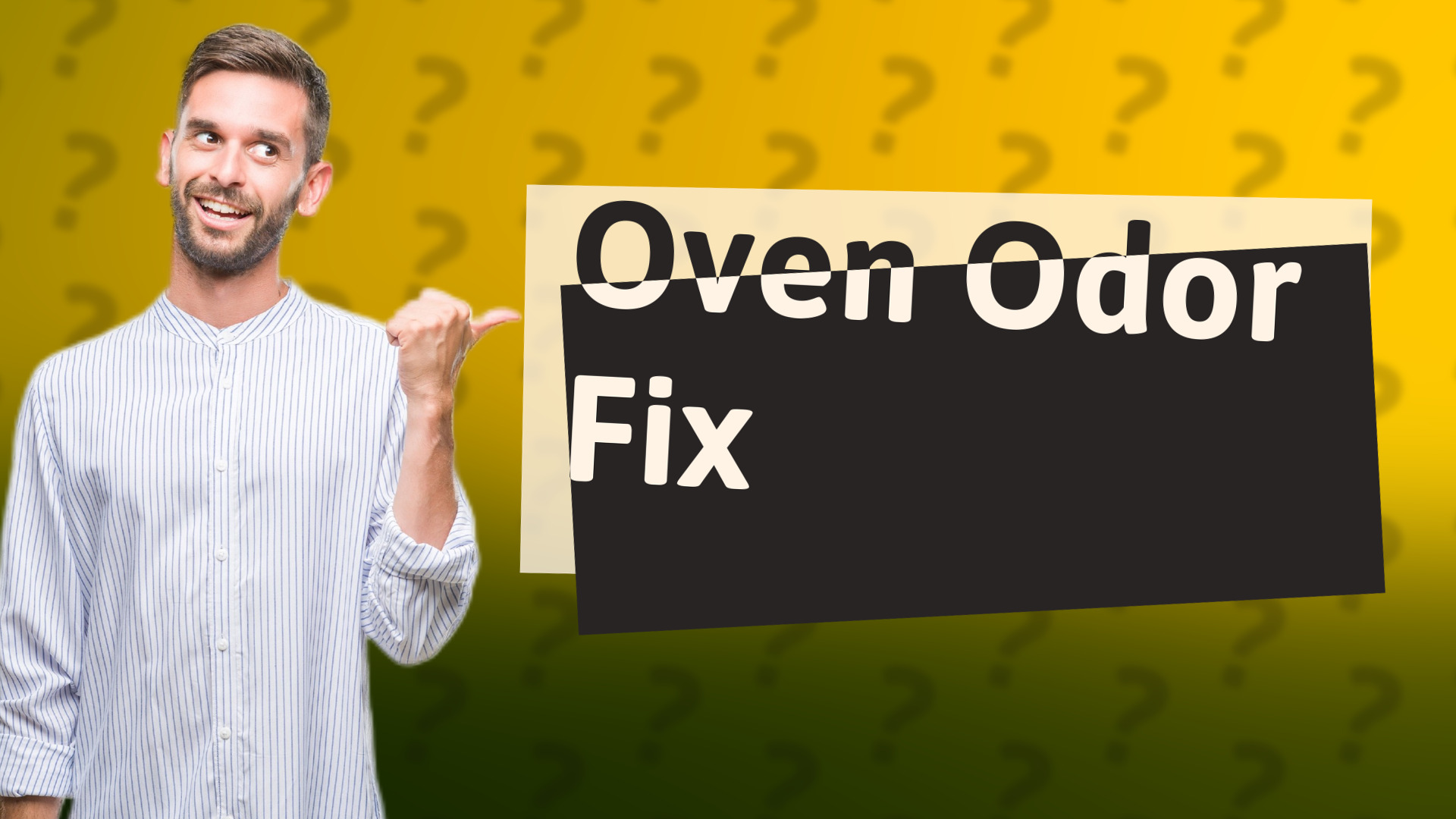 Oven Odor Fix