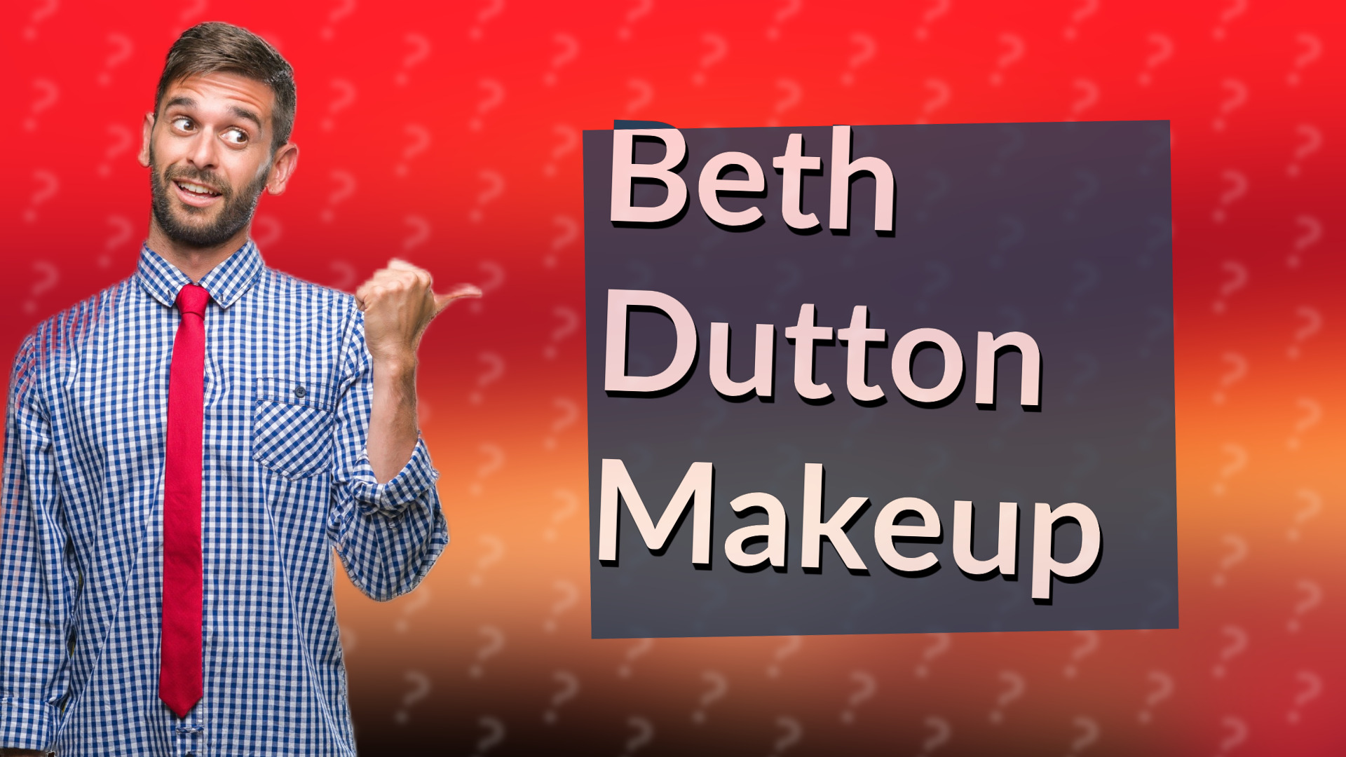 Beth Dutton Makeup