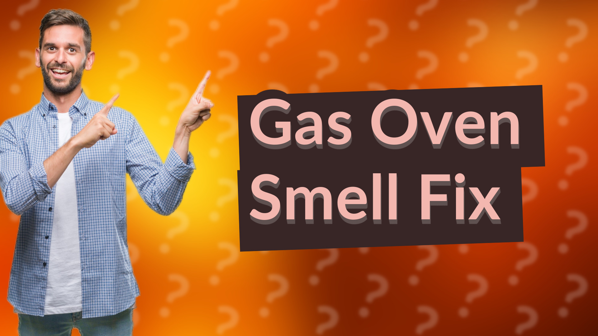 Gas Oven Smell Fix
