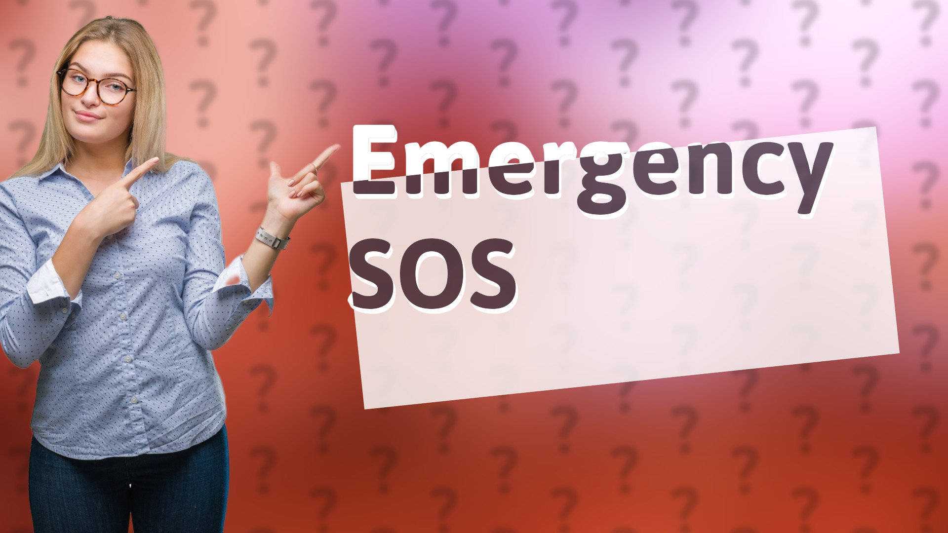Emergency SOS