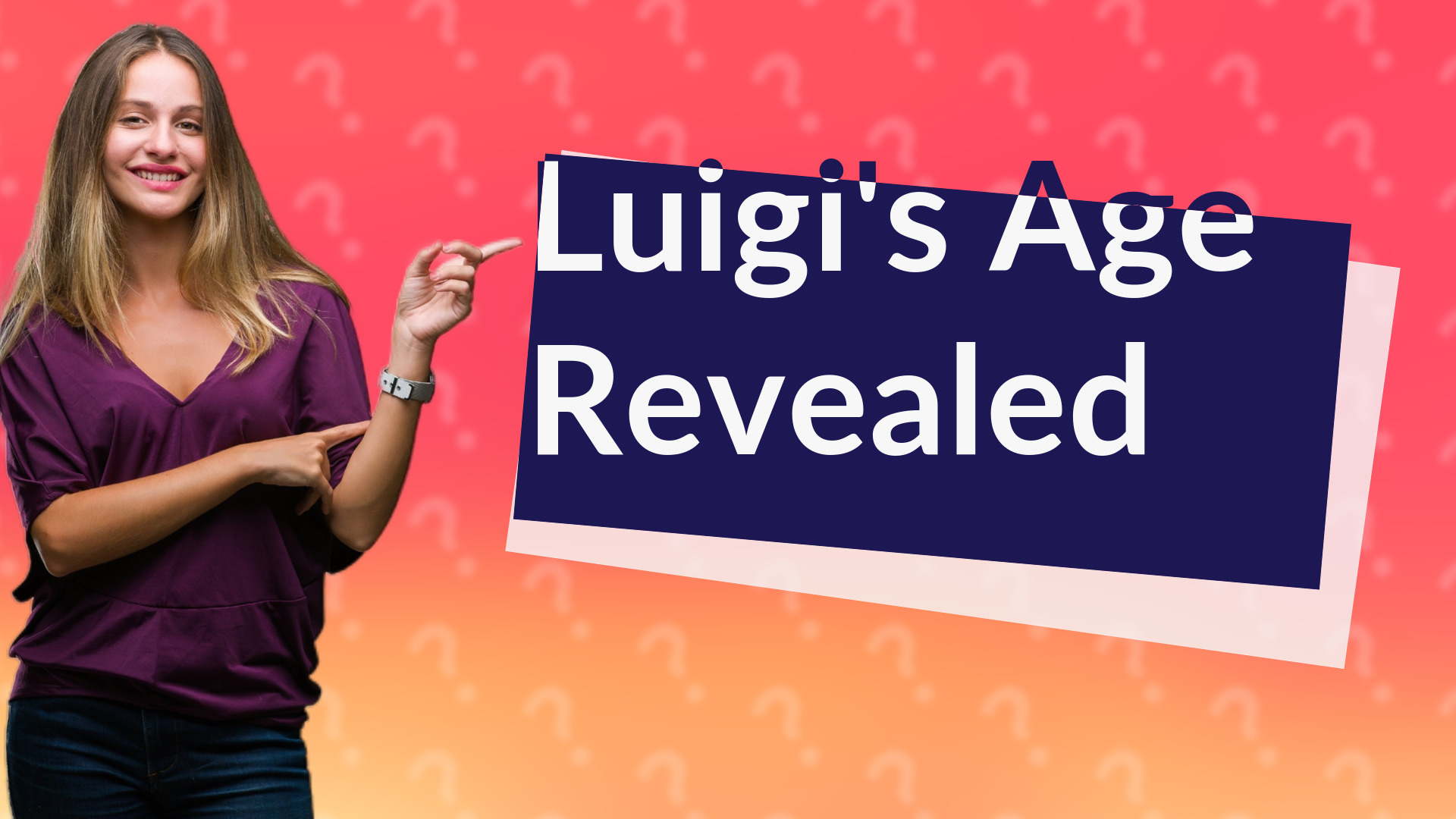 Luigi's Age Revealed