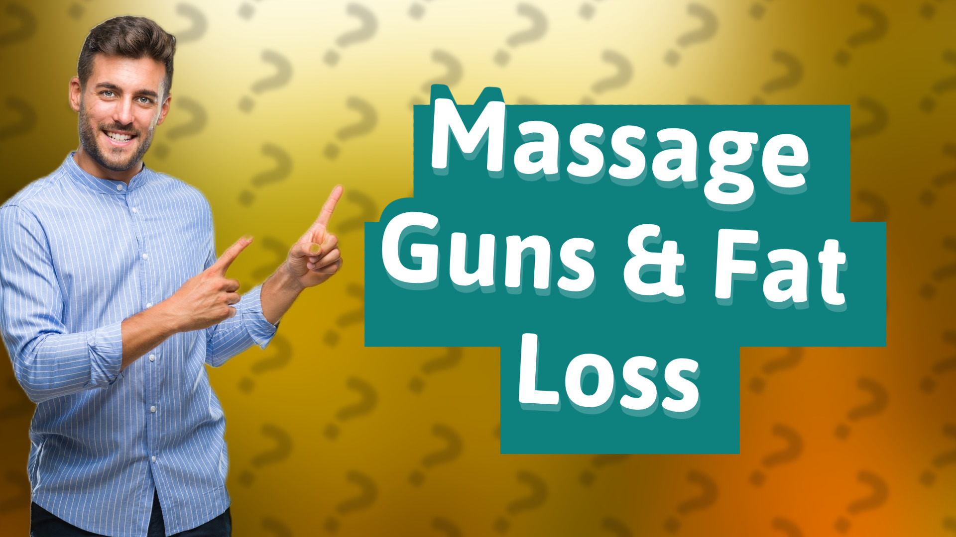 Massage Guns & Fat Loss