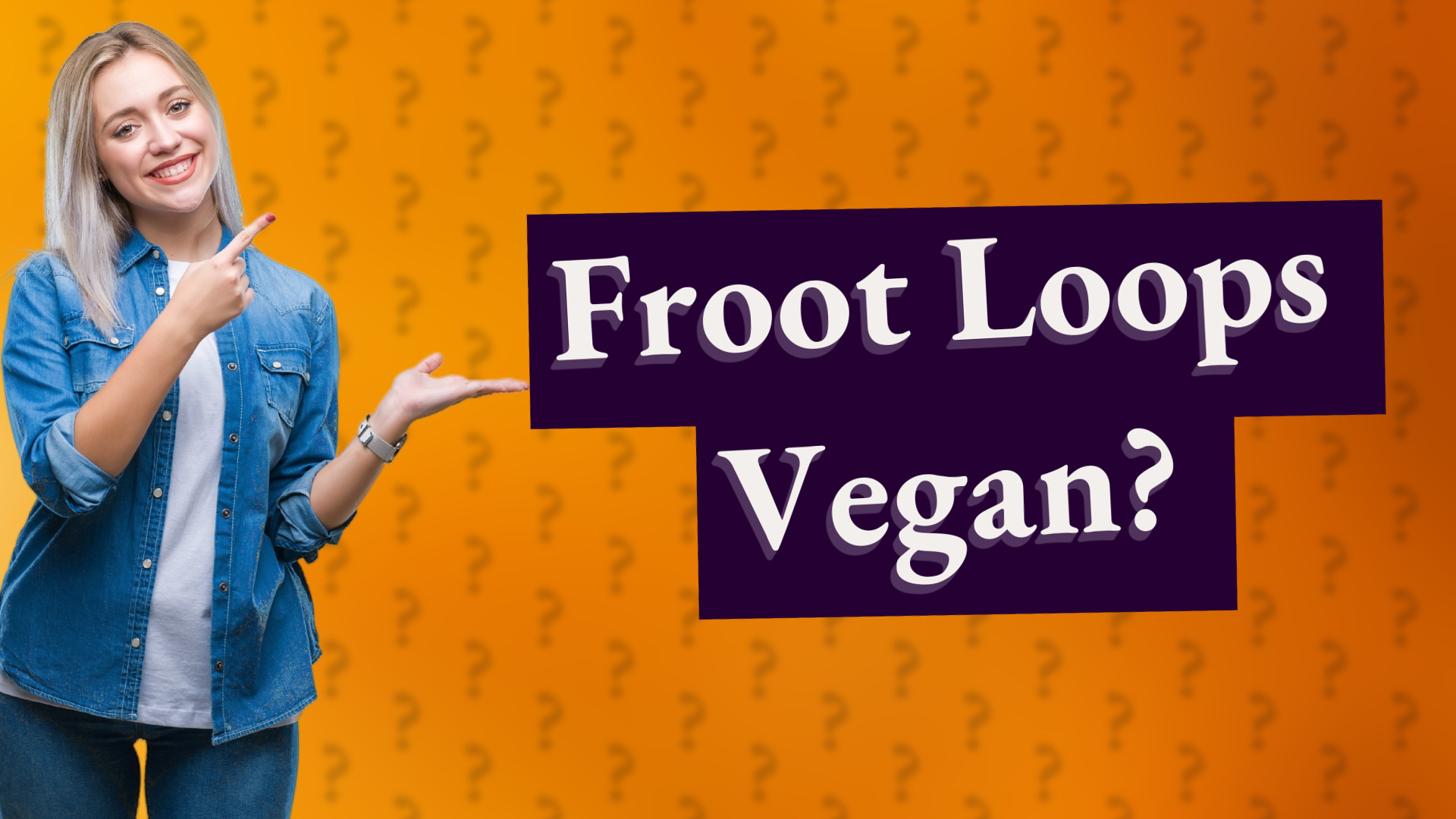 Froot Loops Vegan?