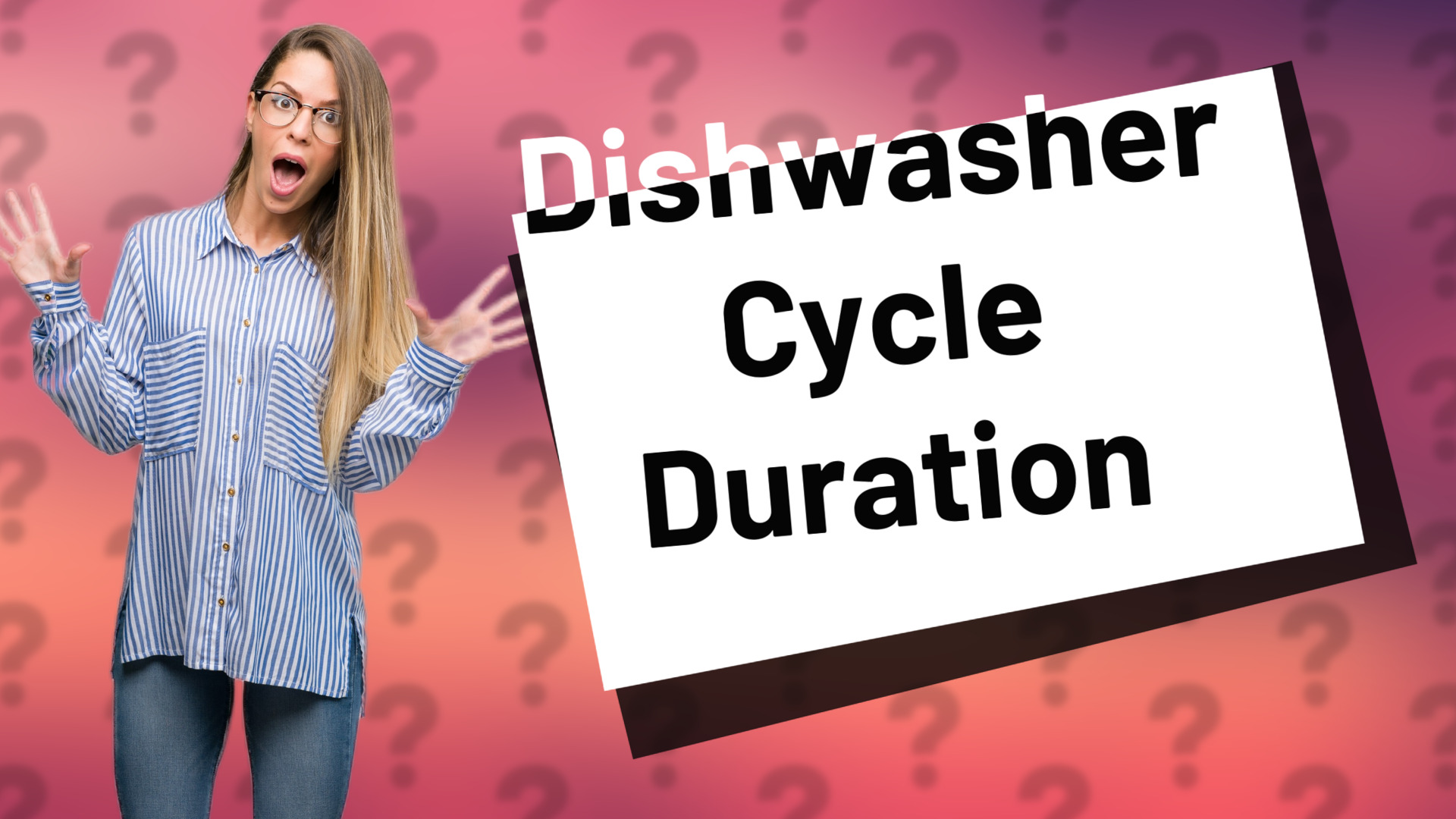 Dishwasher Cycle Duration