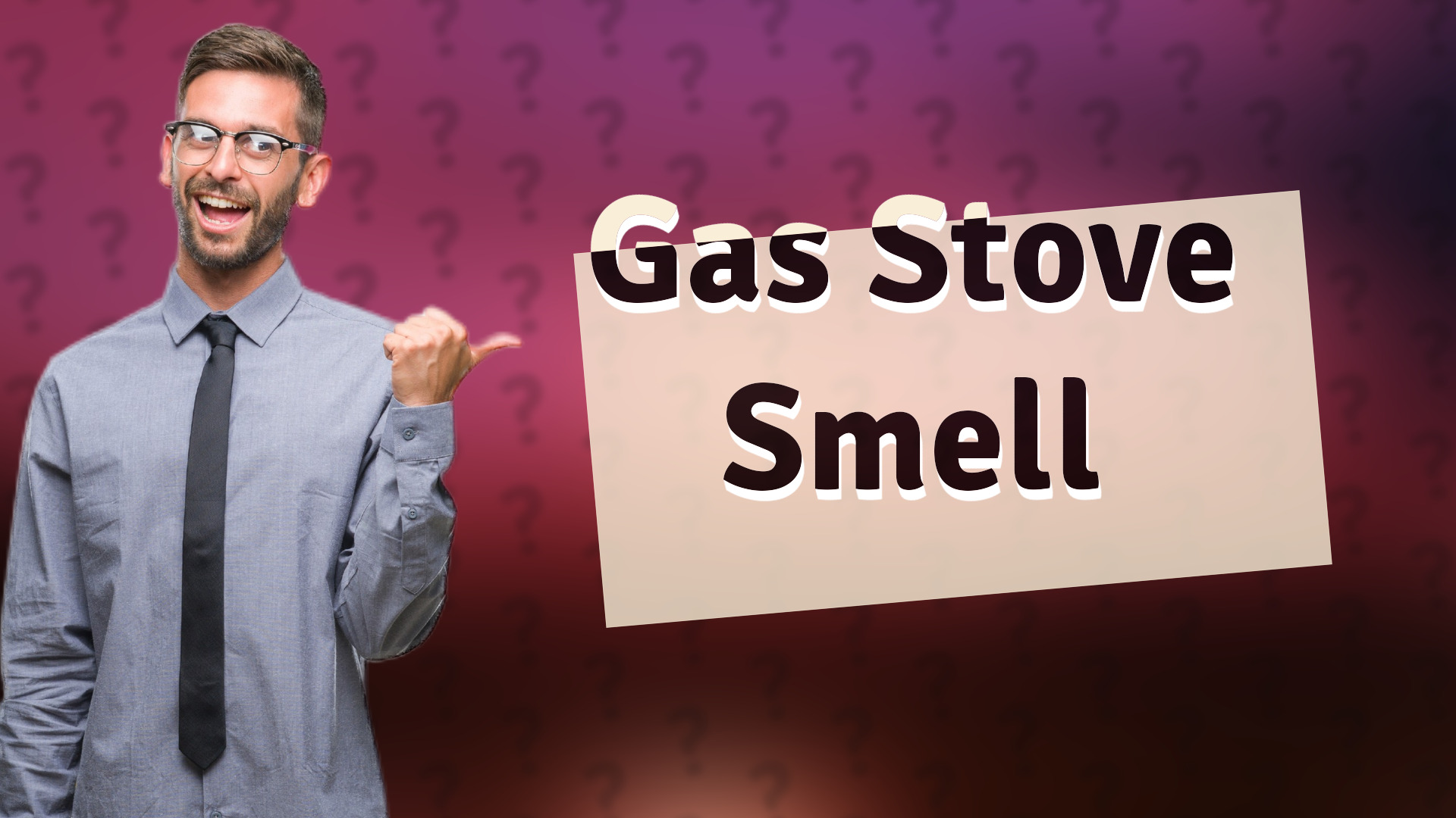 Gas Stove Smell