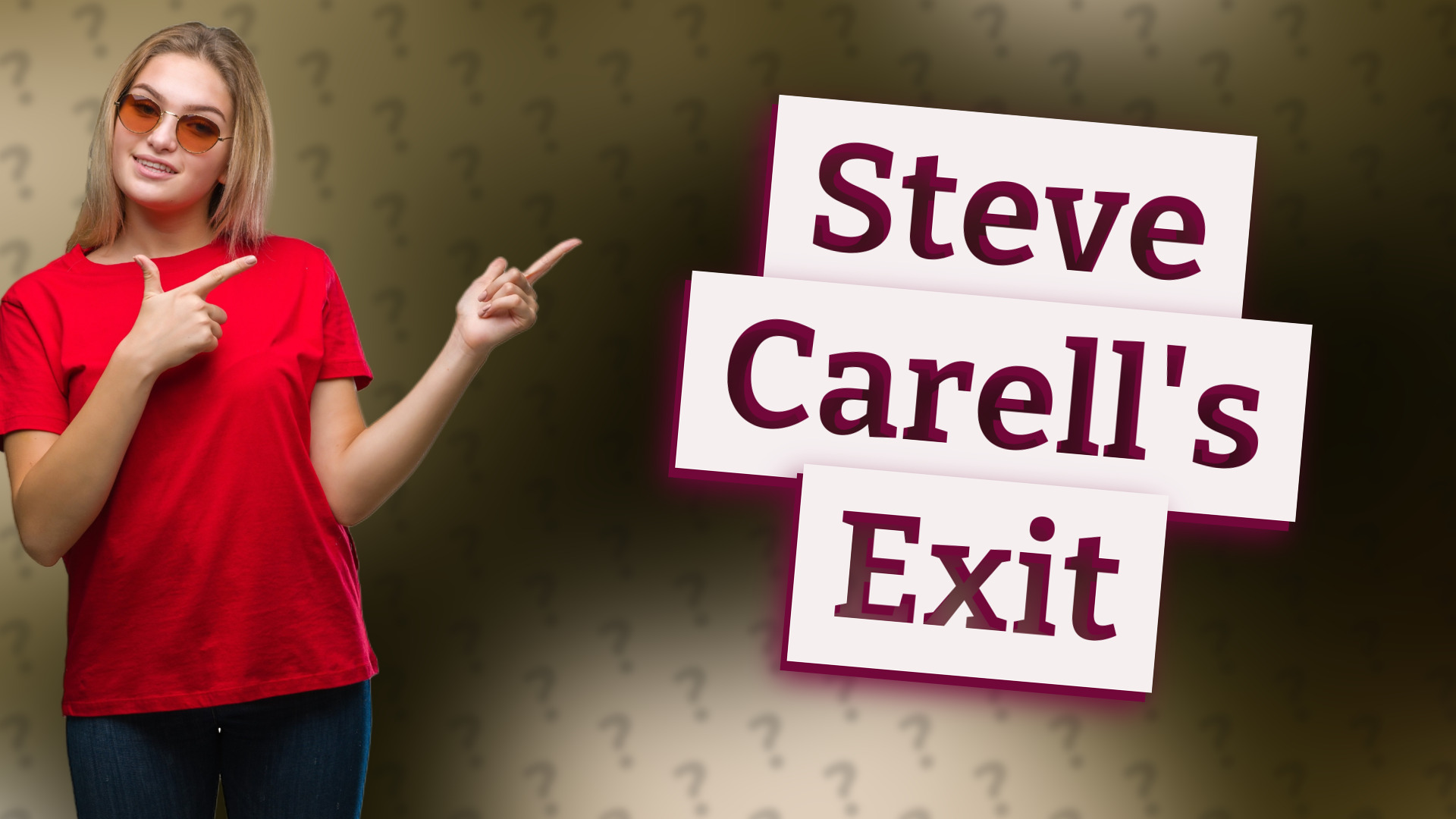Steve Carell's Exit