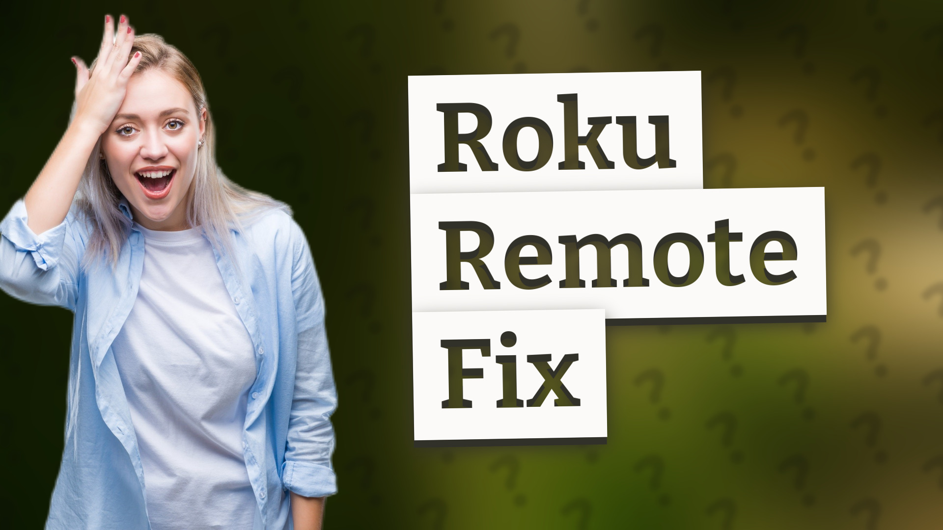 Roku Remote Fix