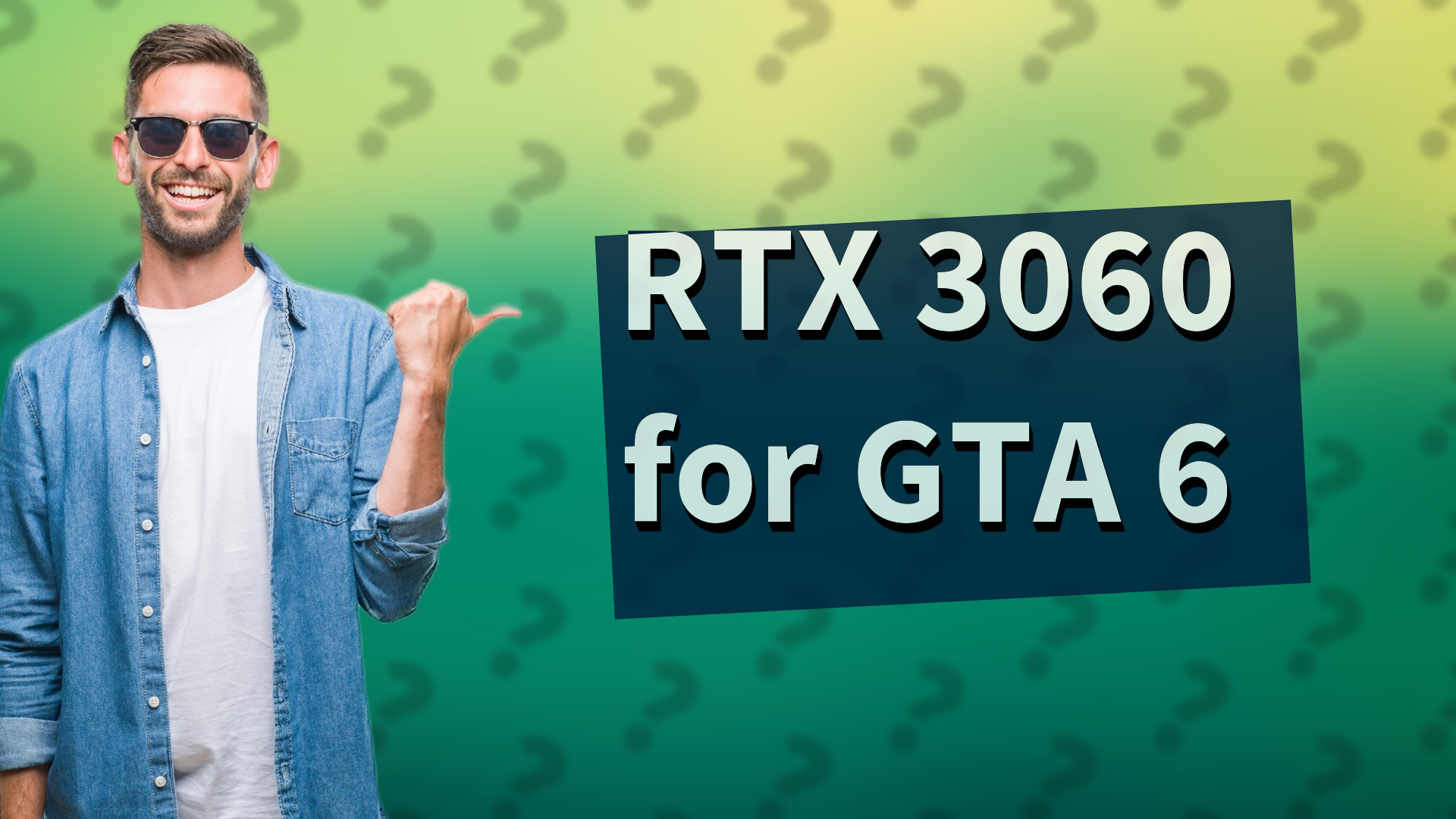 RTX 3060 for GTA 6