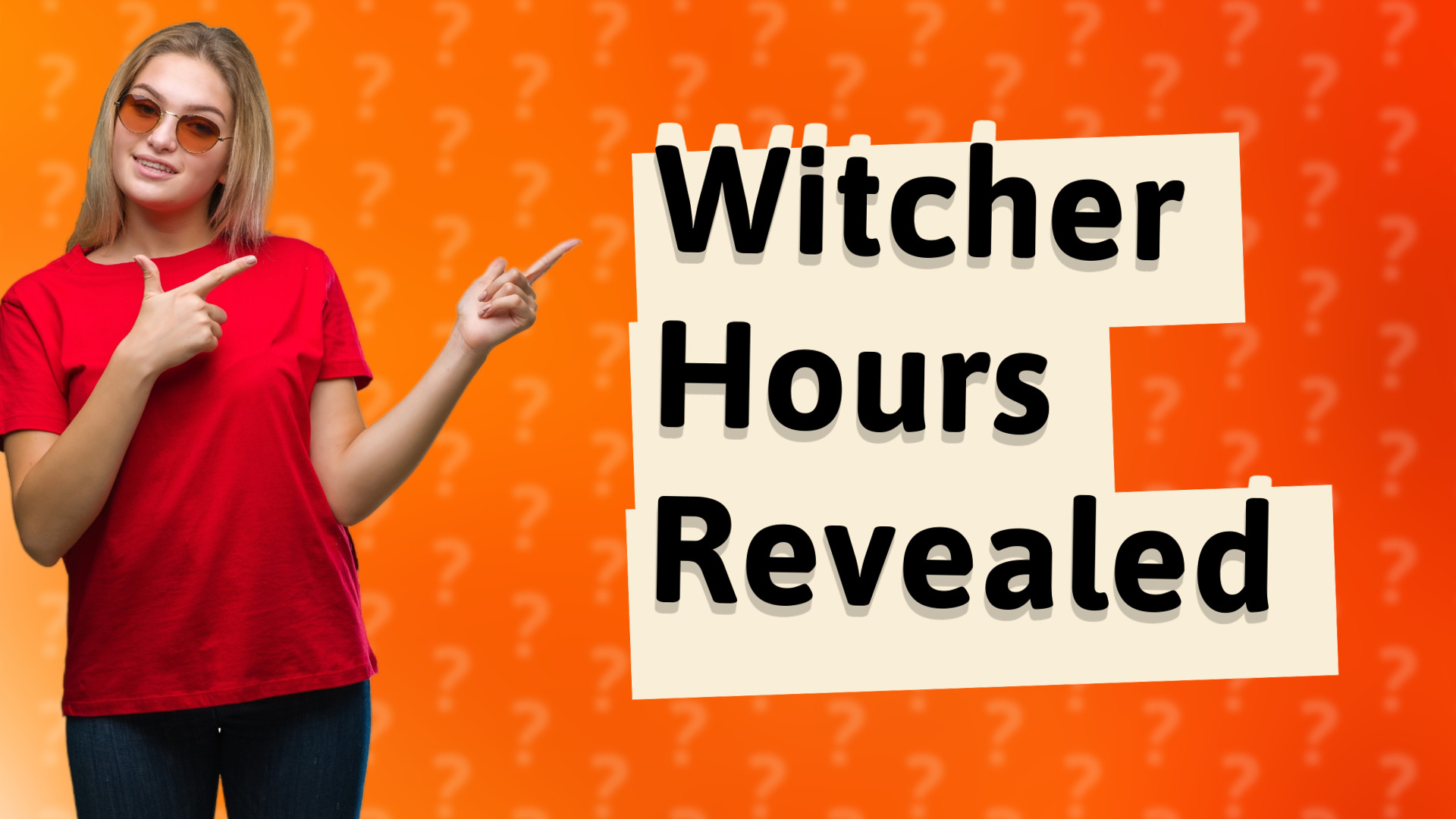 Witcher Hours Revealed