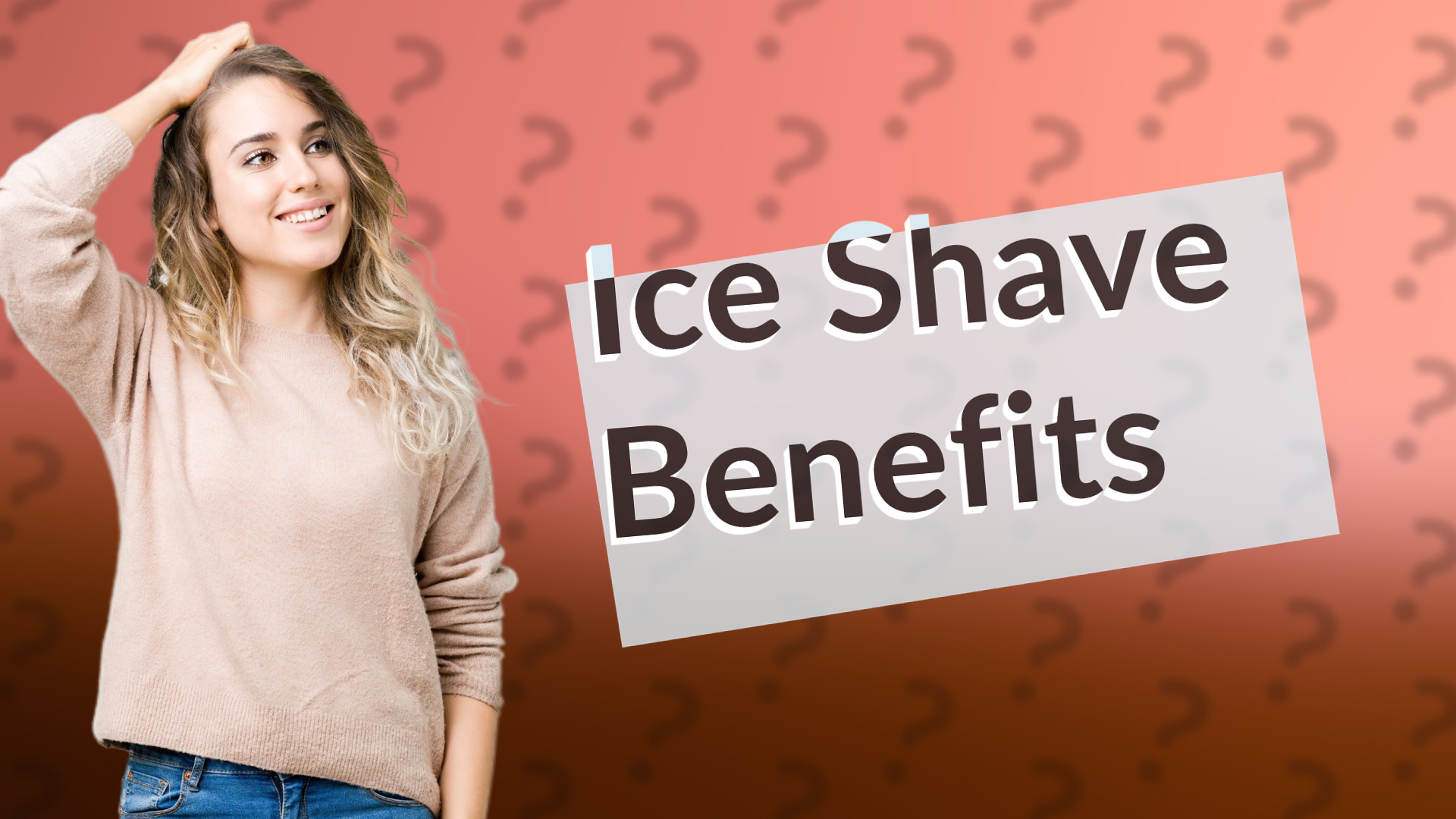 Ice Shave Benefits