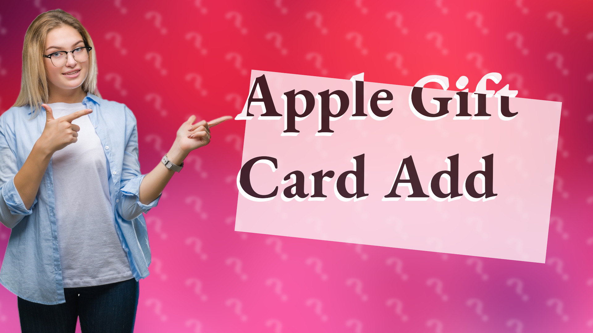 Apple Gift Card Add