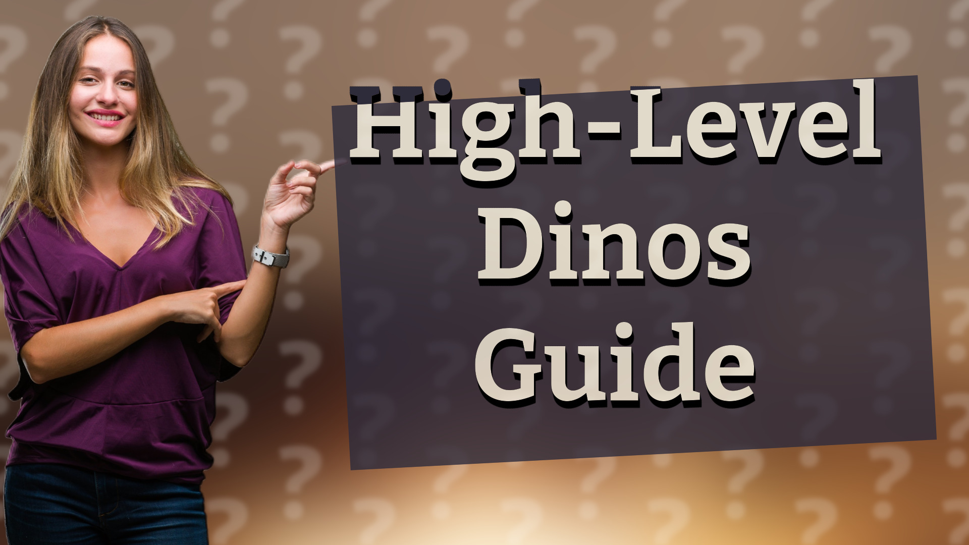 High-Level Dinos Guide