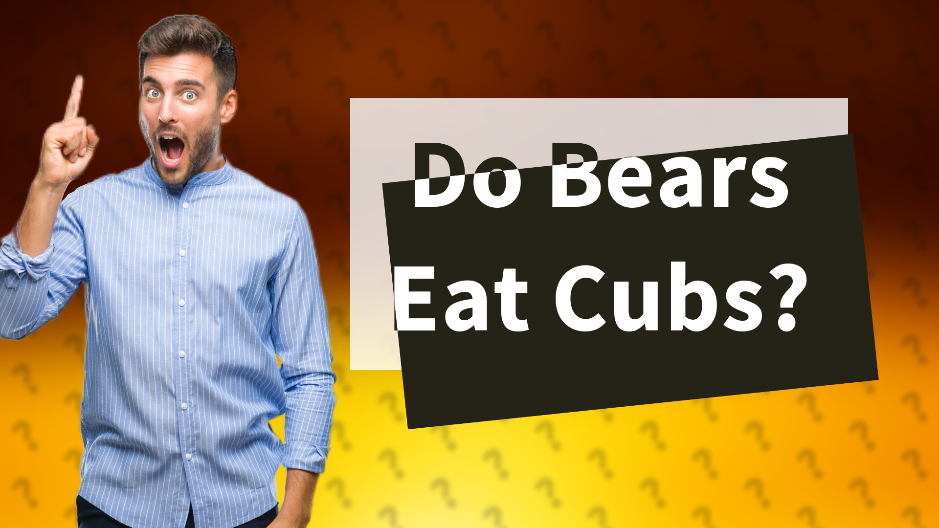Do Bears Eat Cubs?