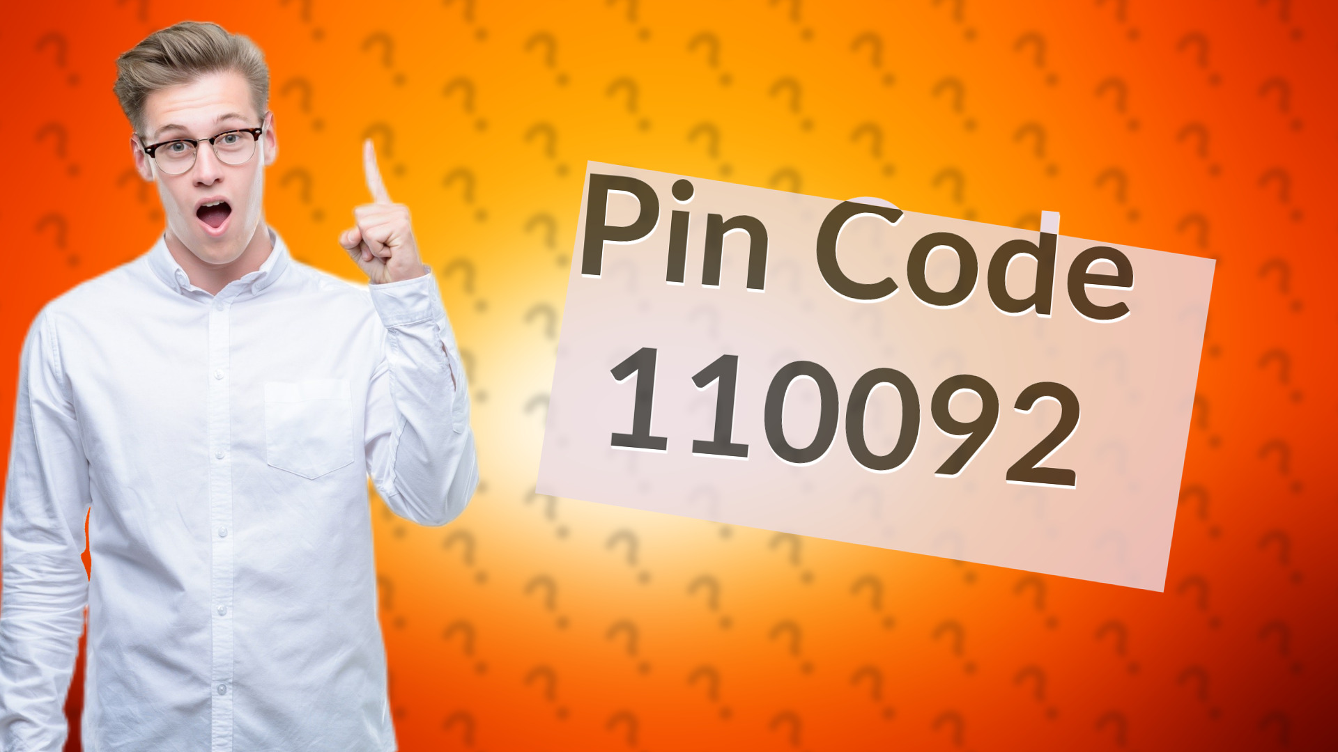 Pin Code 110092