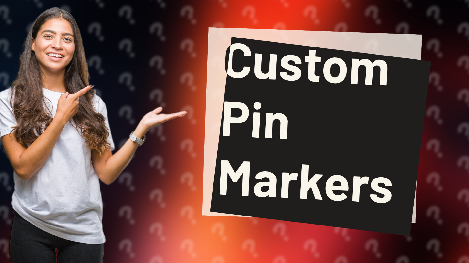 Custom Pin Markers