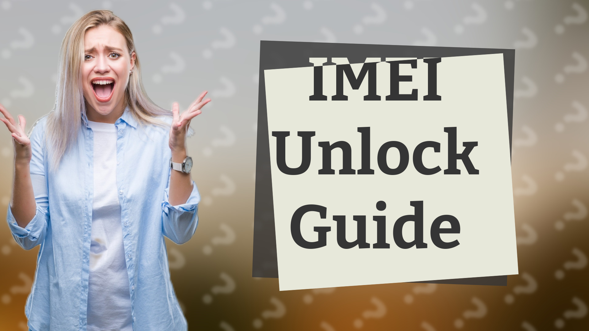 IMEI Unlock Guide