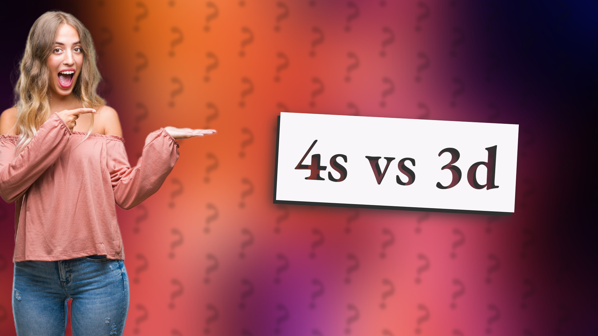 4s vs 3d