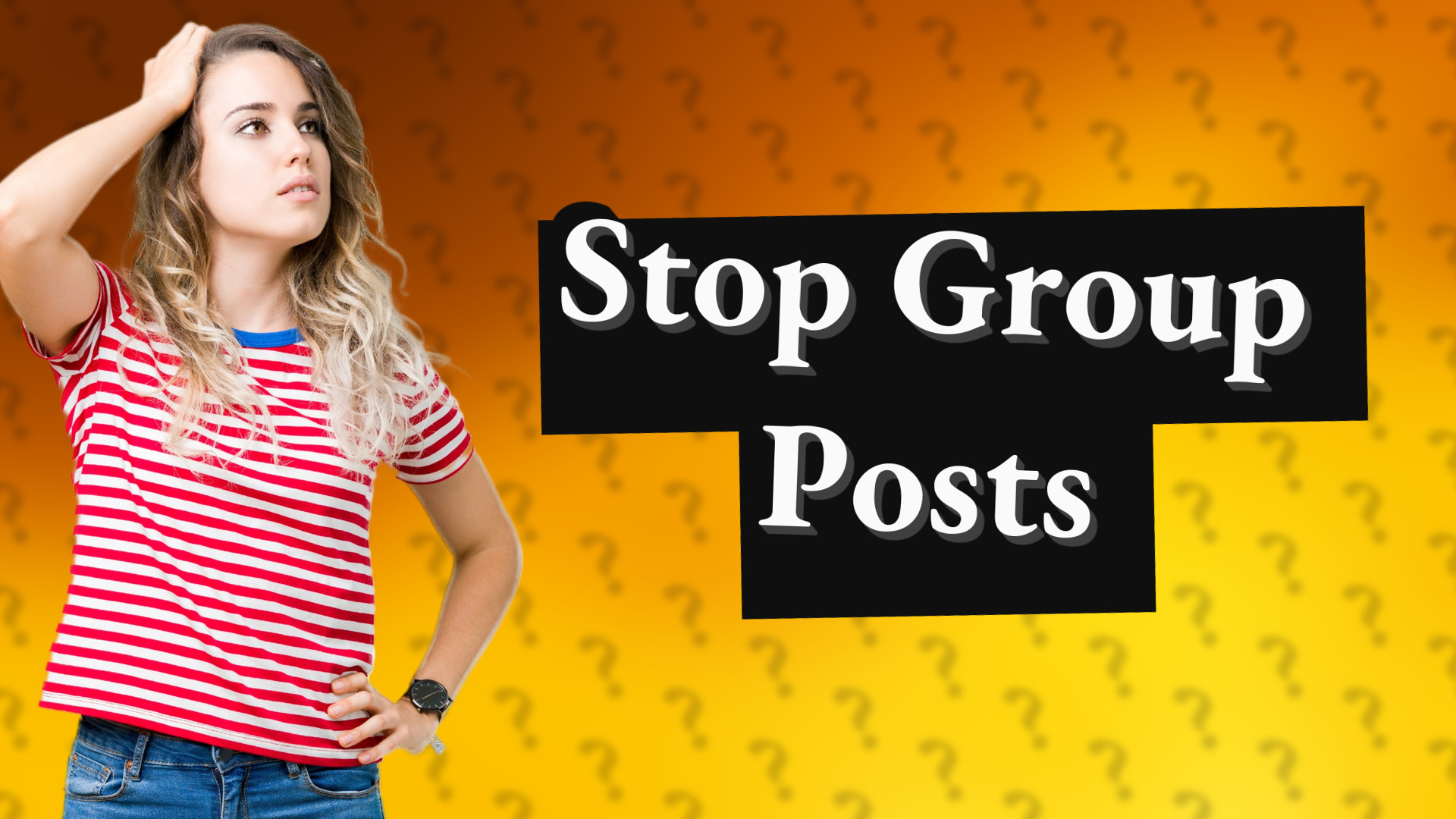 Stop Group Posts