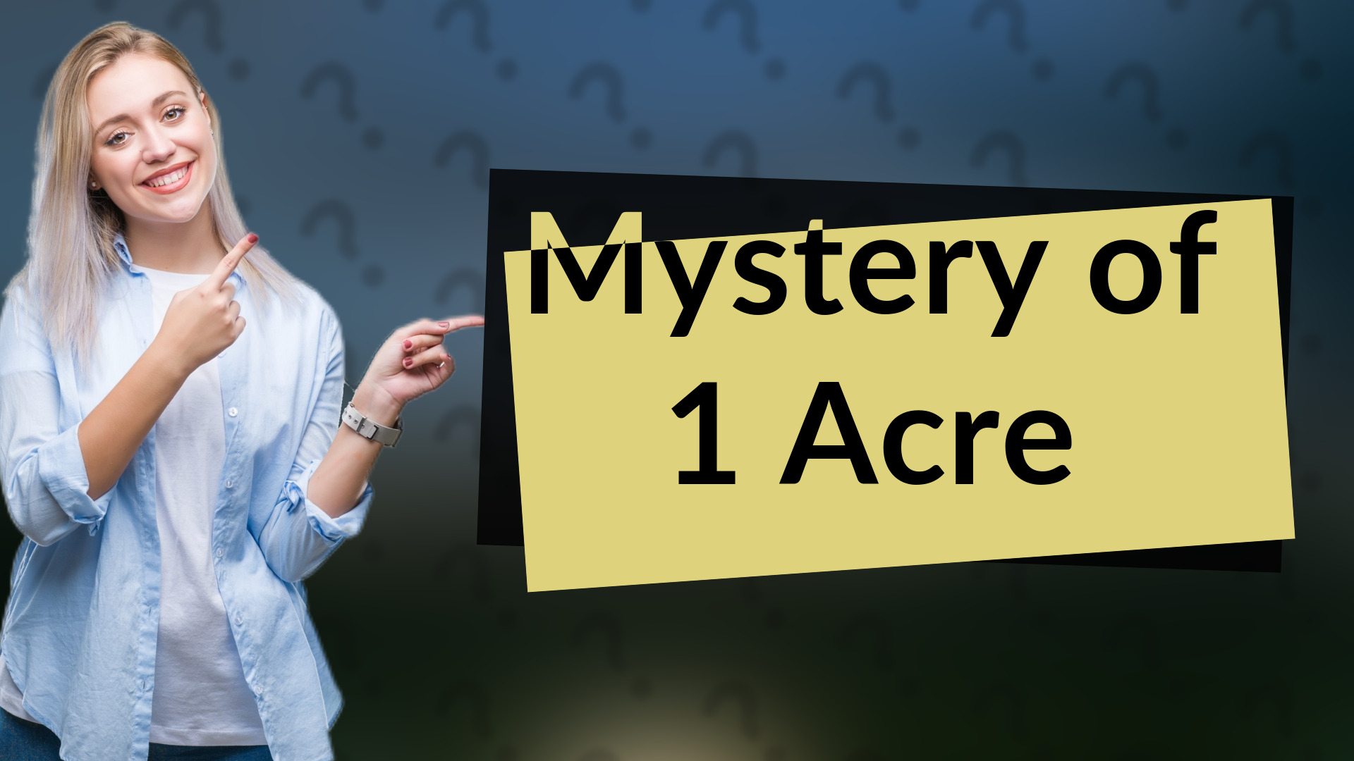 Mystery of 1 Acre