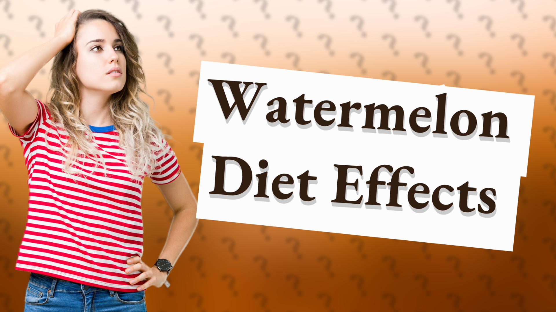 Watermelon Diet Effects