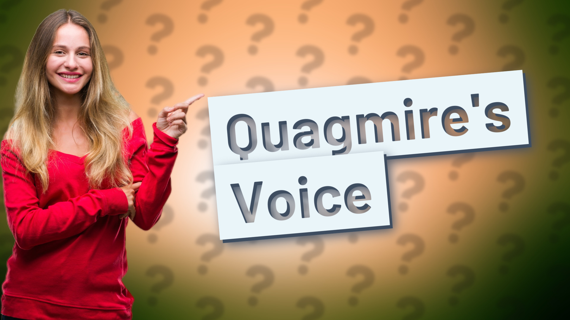 Quagmire's Voice