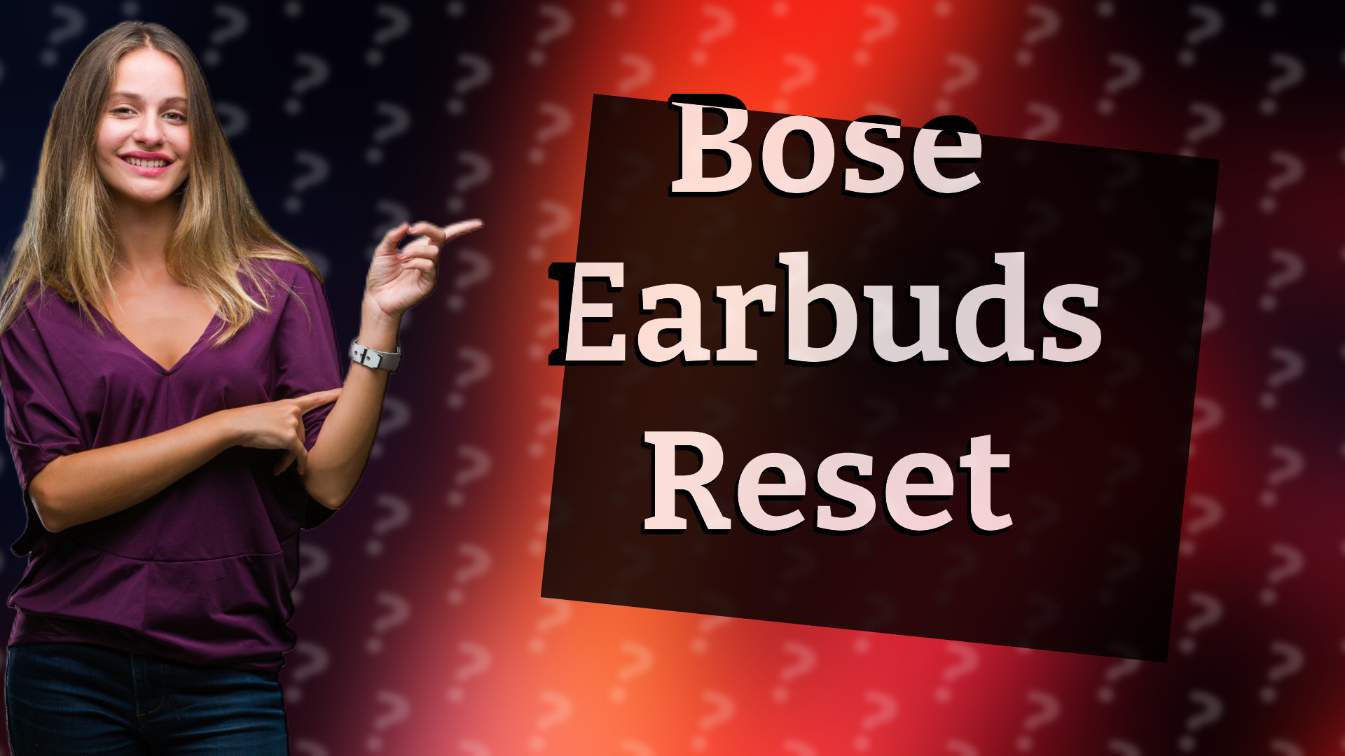 Bose Earbuds Reset