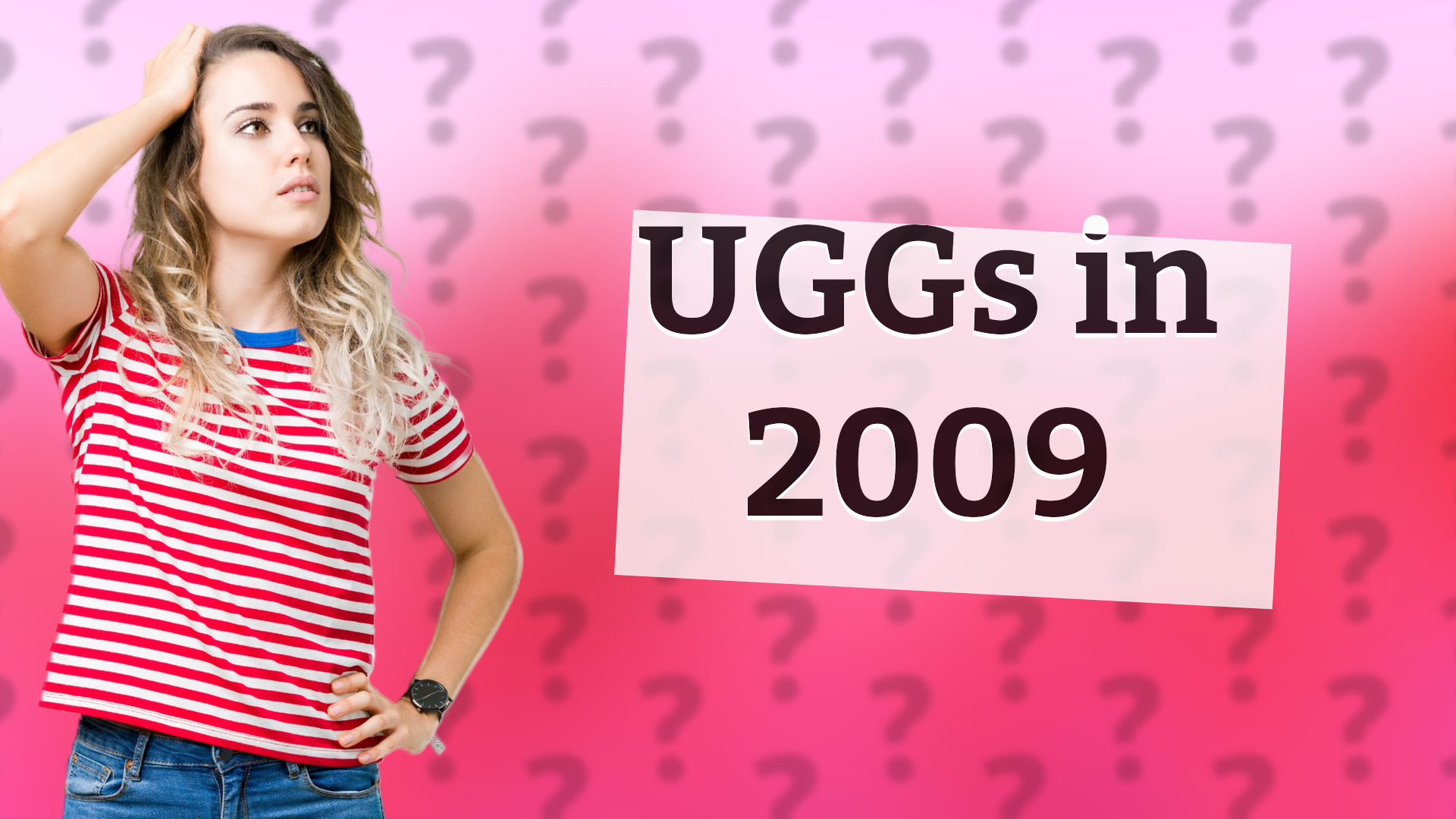 UGGs in 2009