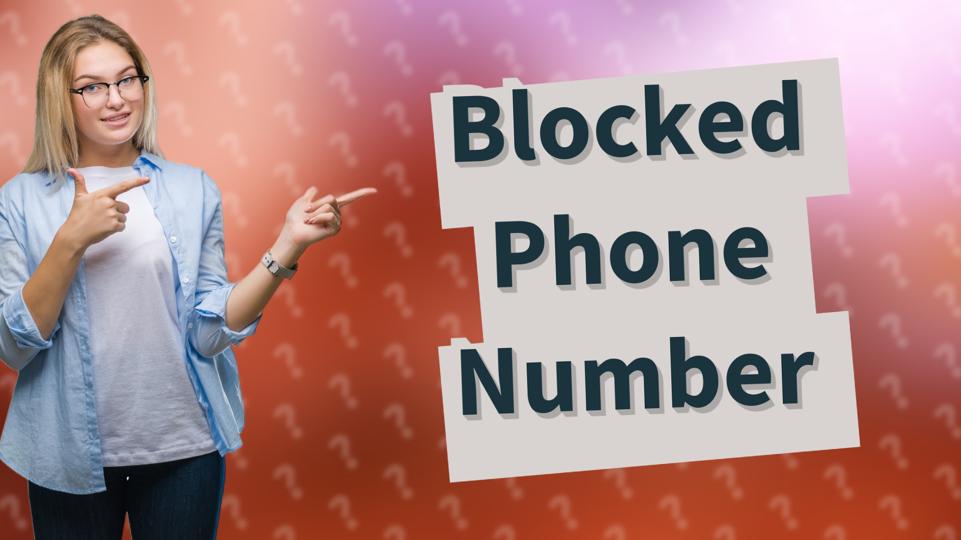 Blocked Phone Number