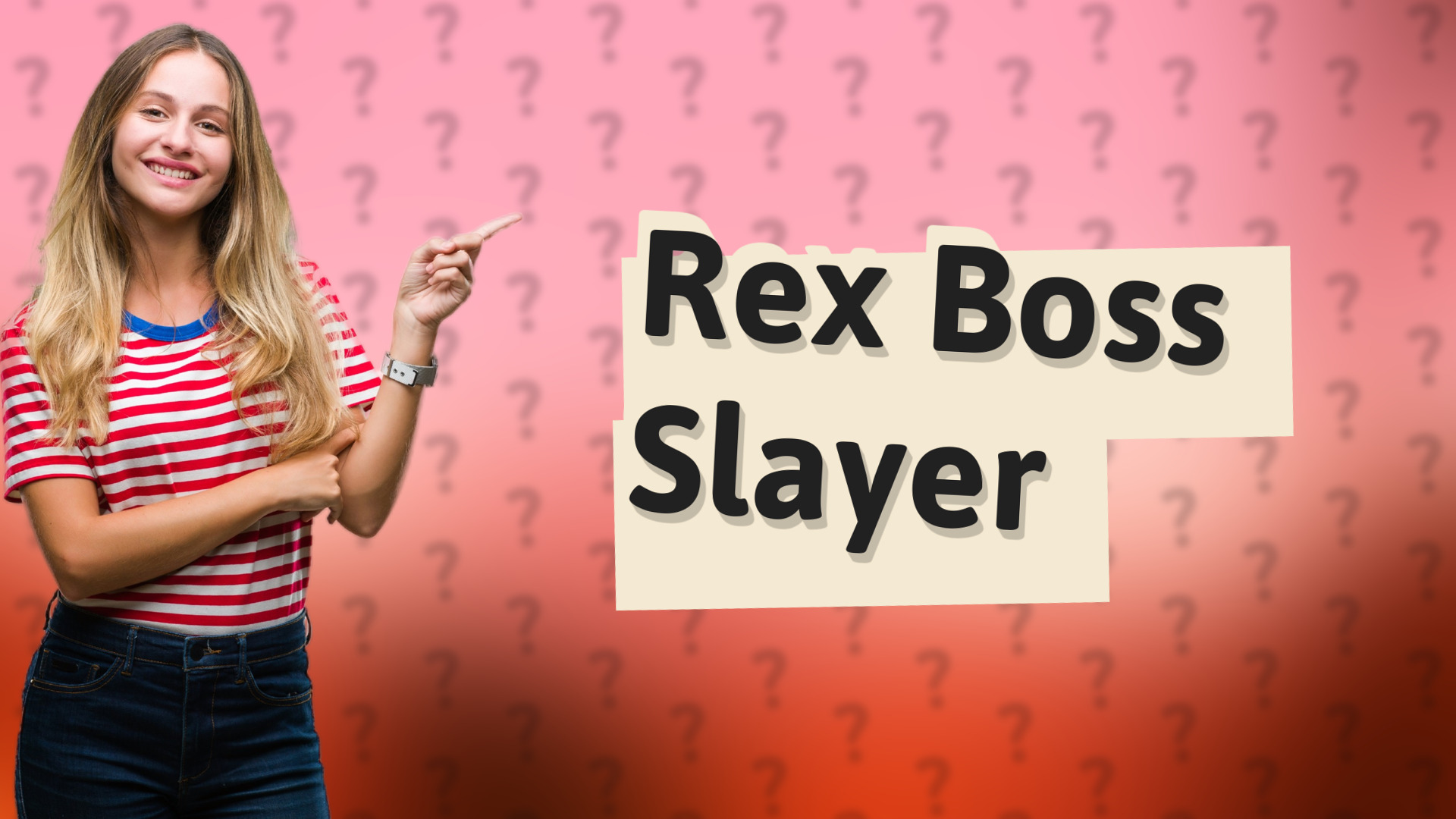 Rex Boss Slayer
