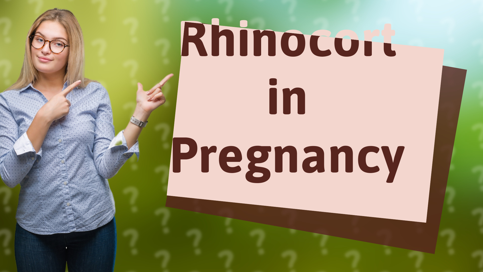 Rhinocort in Pregnancy