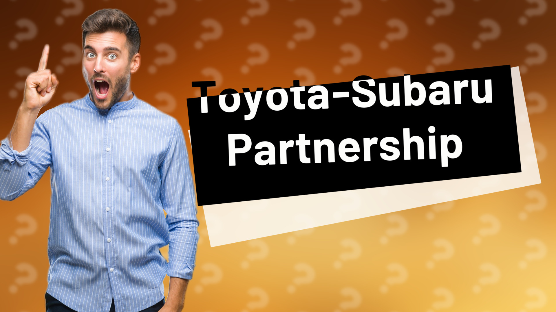 Toyota-Subaru Partnership