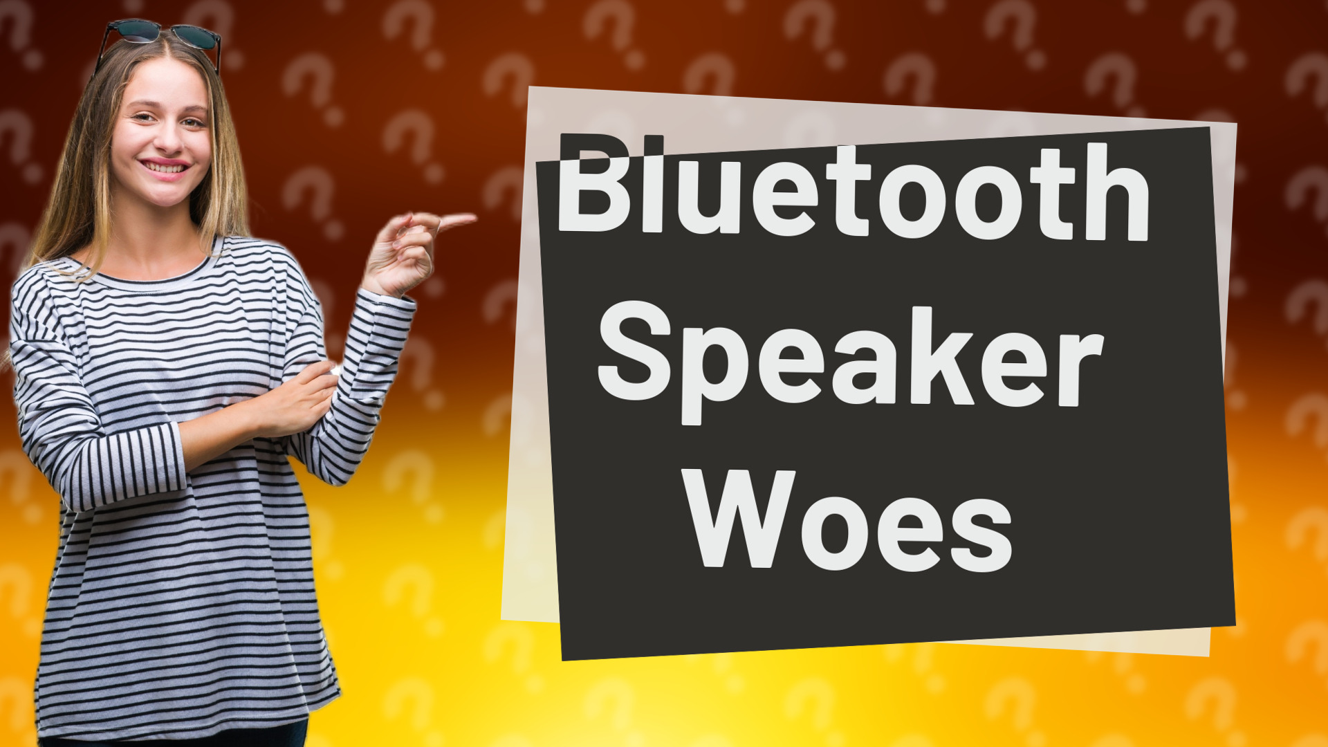Bluetooth Speaker Woes