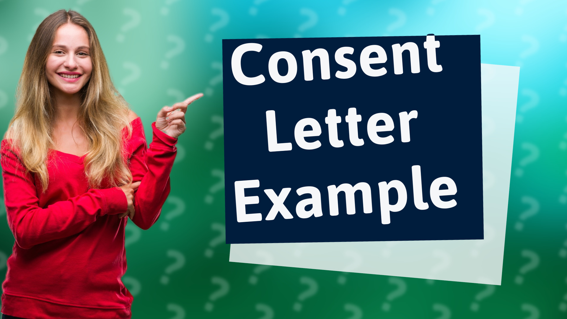 Consent Letter Example
