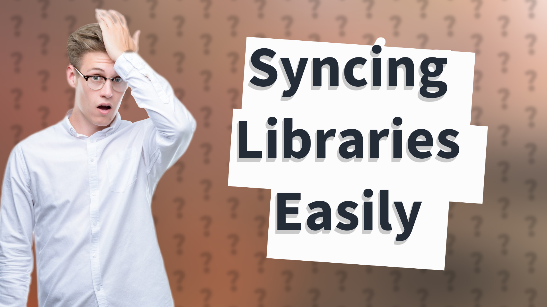 Syncing Libraries Easily