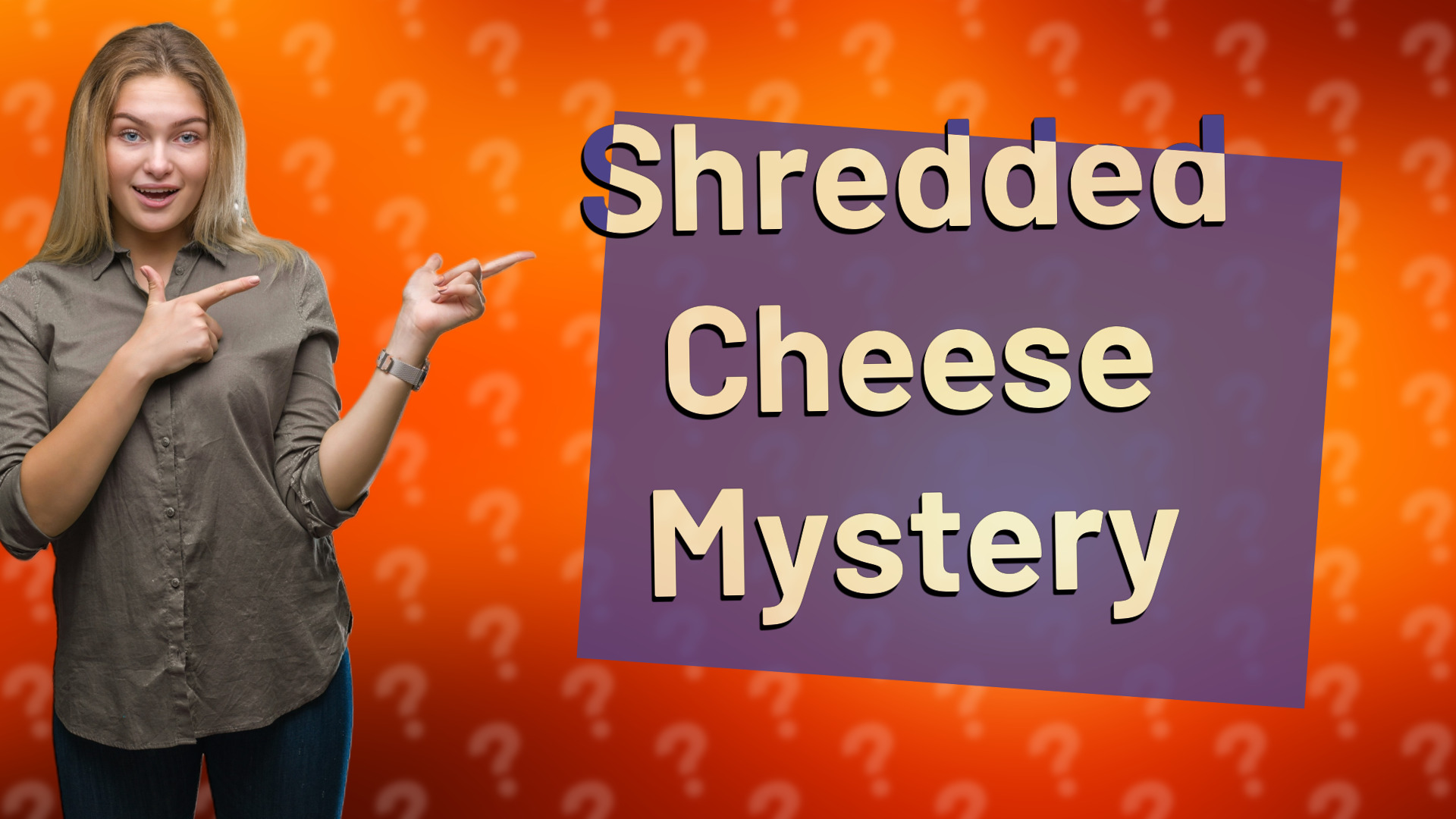 Shredded Cheese Mystery