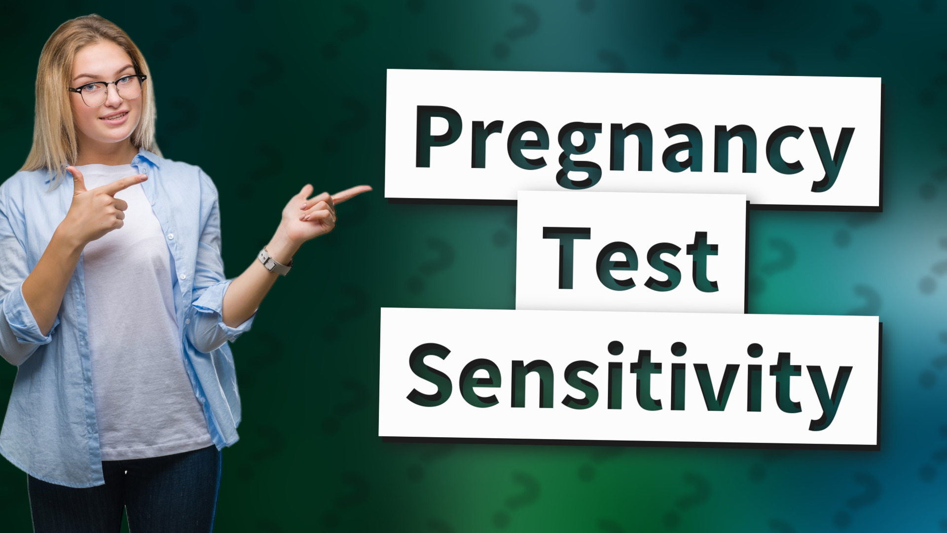 Pregnancy Test Sensitivity