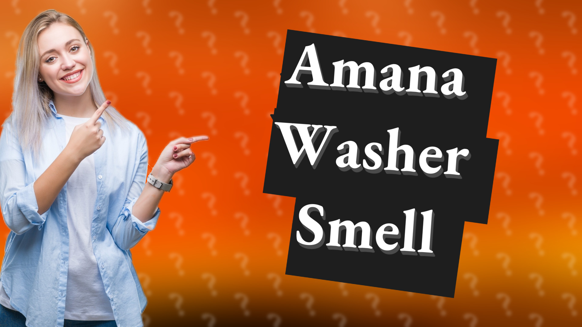 Amana Washer Smell