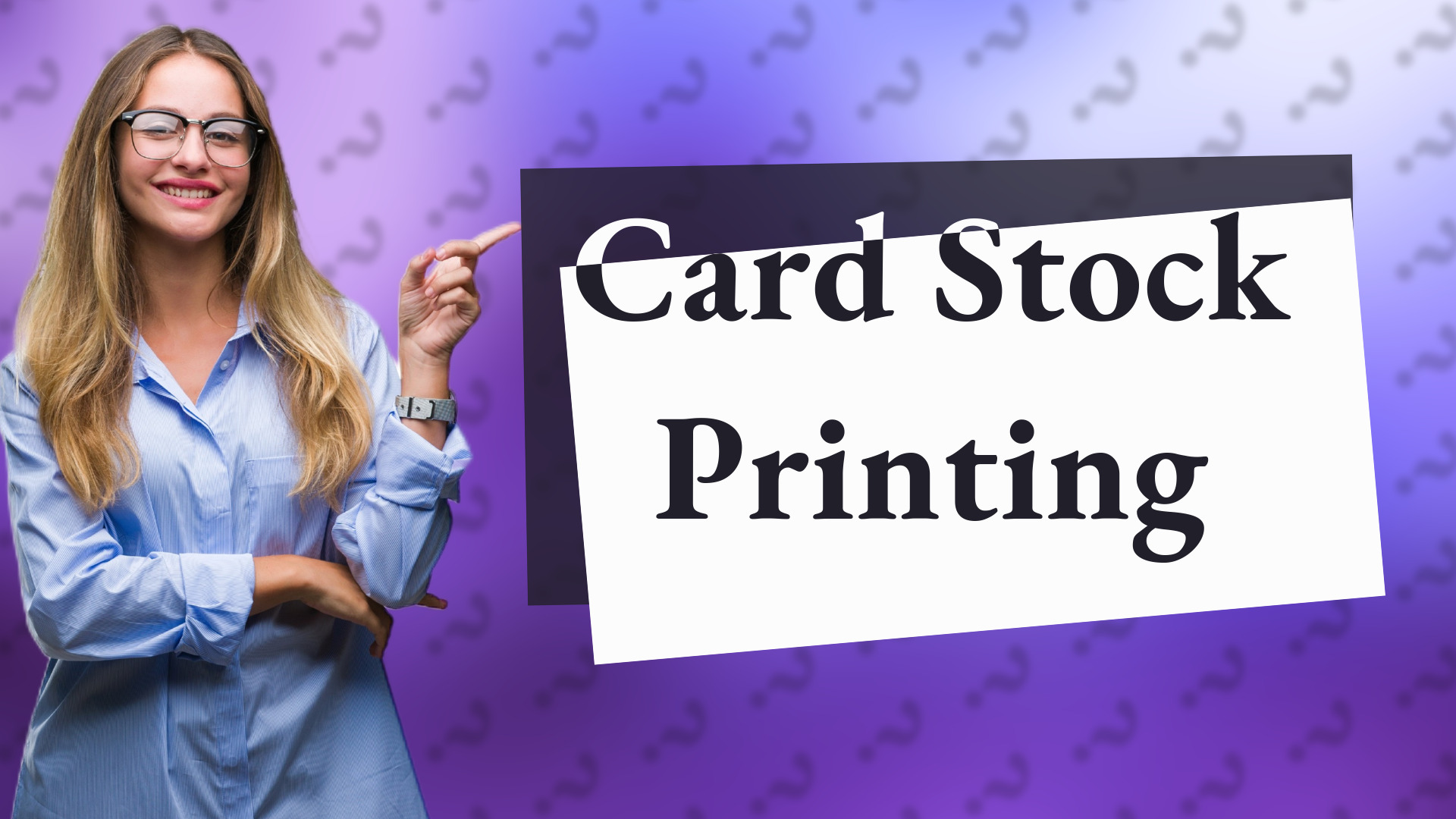 Card Stock Printing