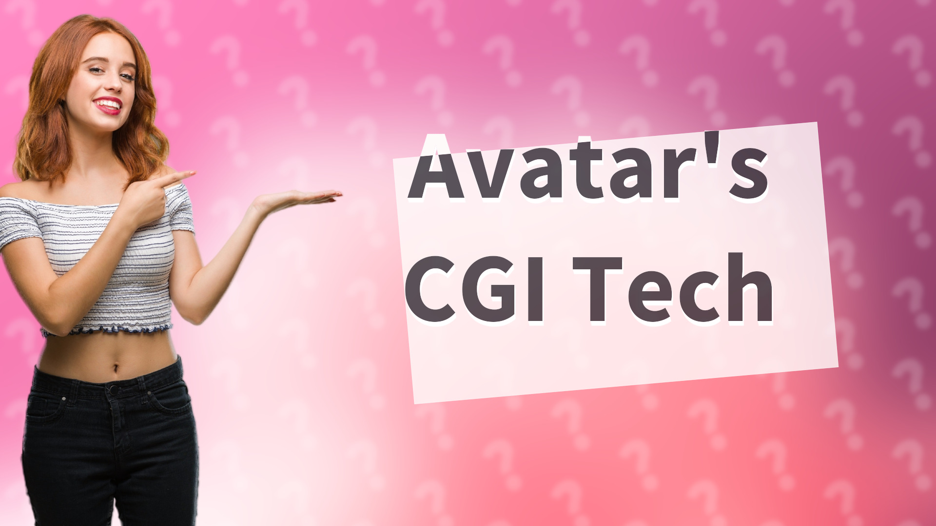 Avatar's CGI Tech