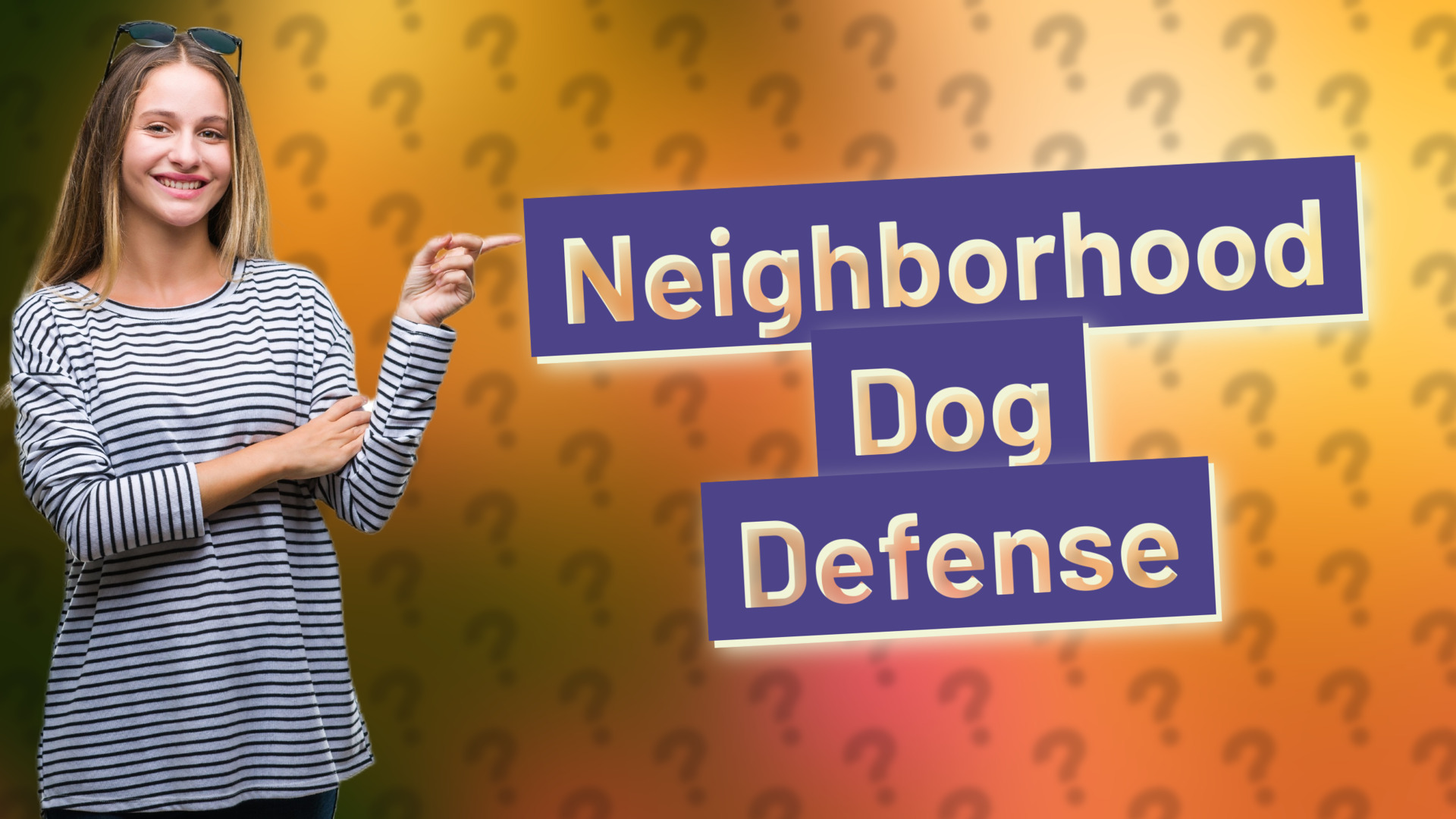 Neighborhood Dog Defense