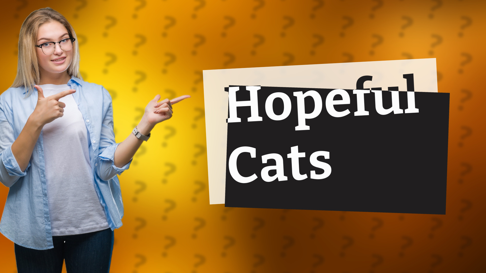 Hopeful Cats